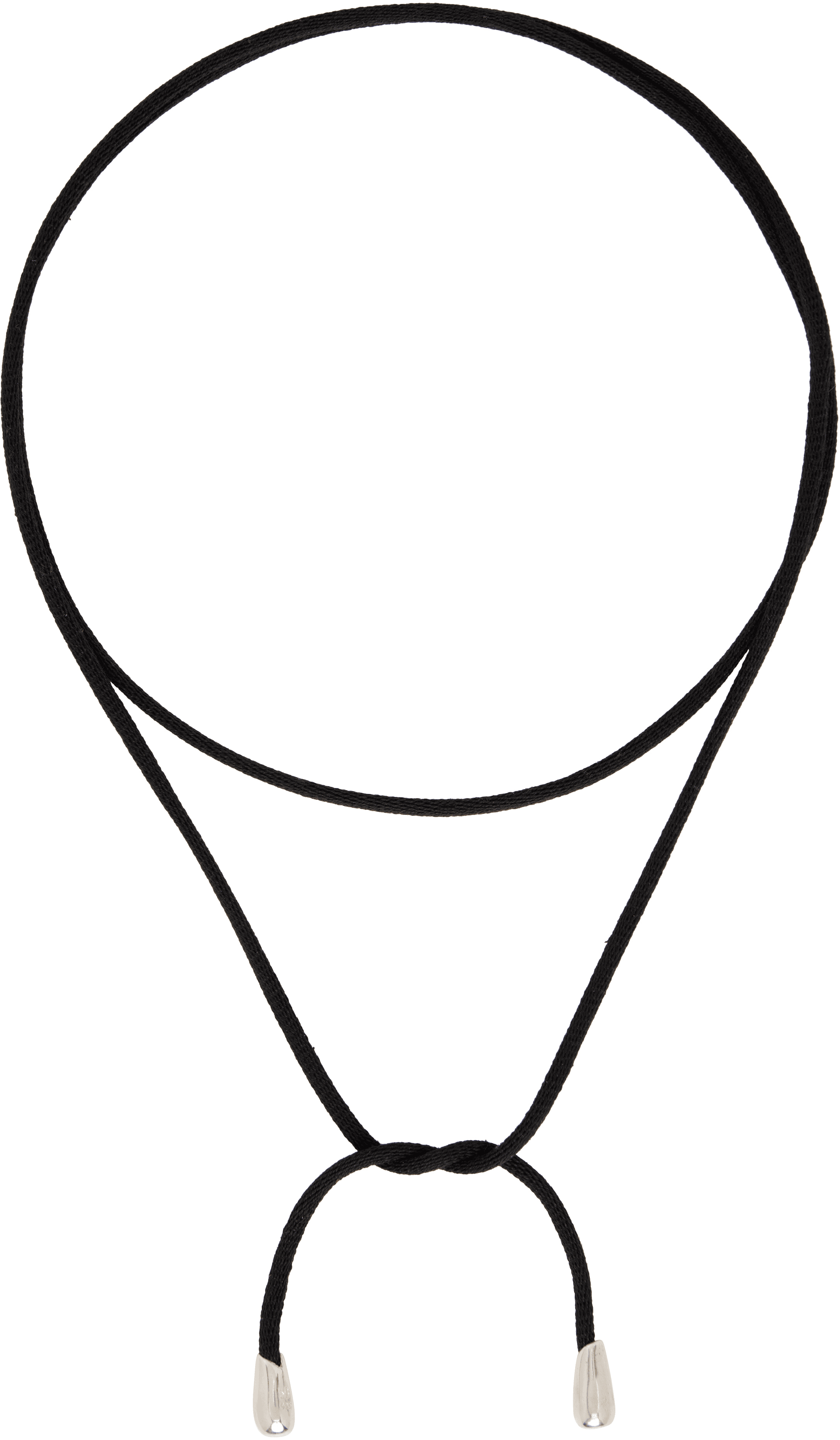 Elegant Shoelace Choker - Image 1