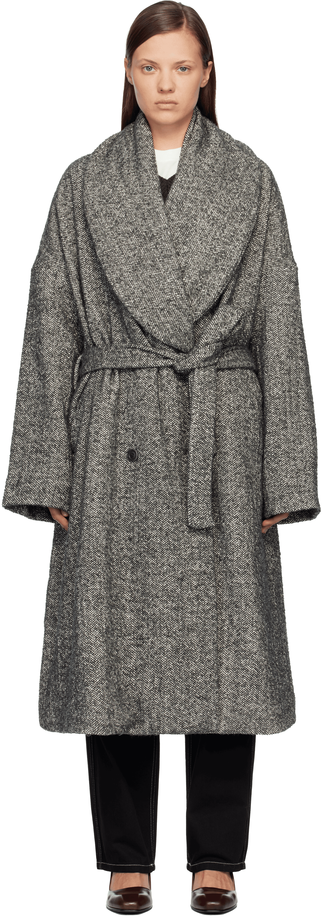 Gray Great Coat - Image 1