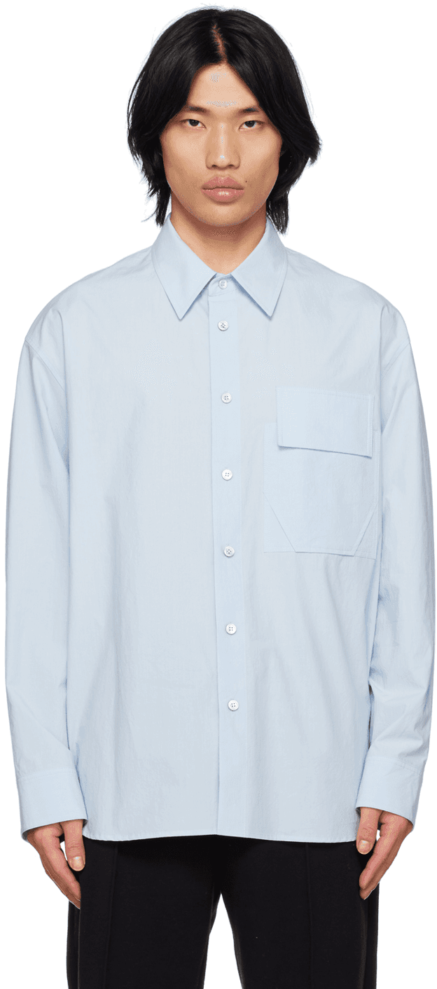 Blue Pocket Shirt - Image 1