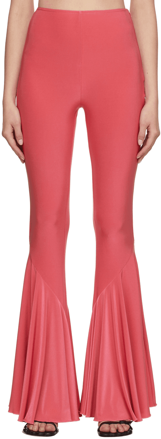Pink Thea Flare Leggings - Image 1
