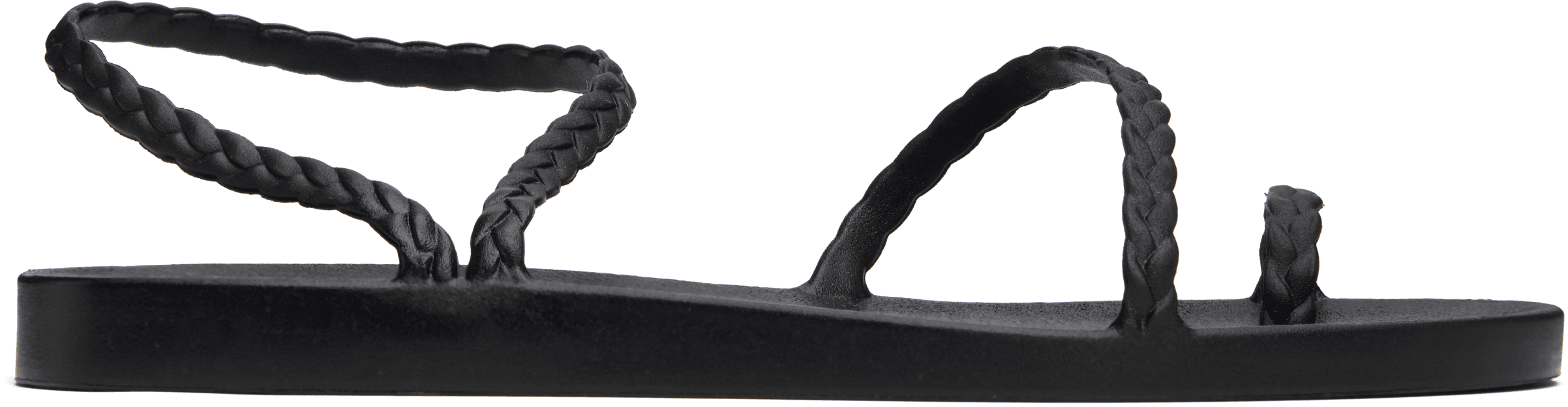 Black Eleftheria Sandals - Image 1