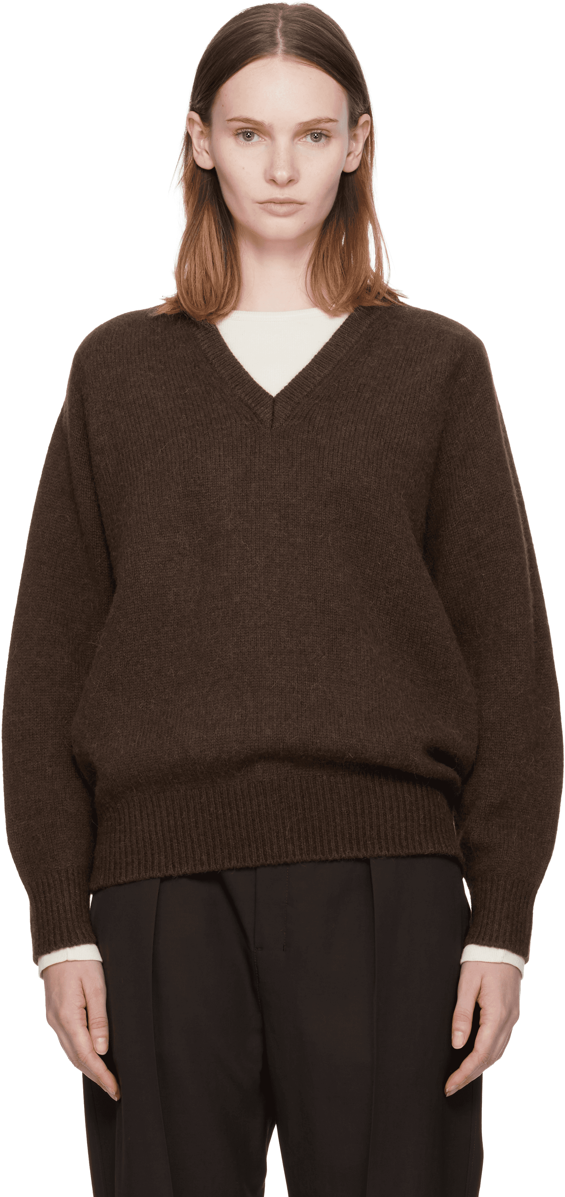 Brown Pound Alpaca Sweater - Image 1