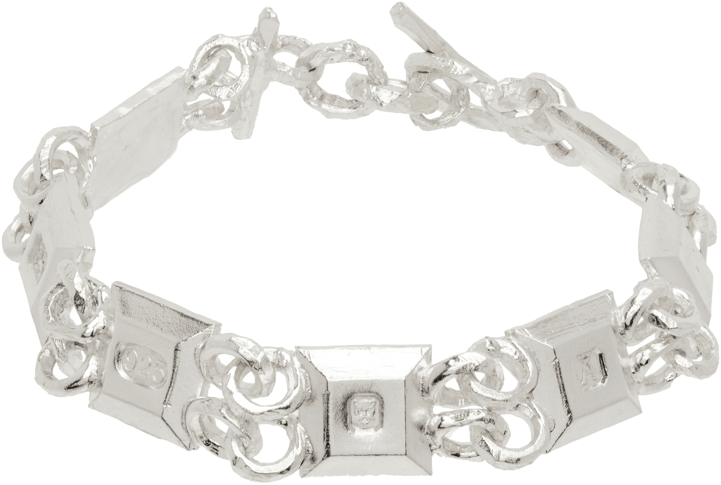Faceted Square Bracelet - Image 1