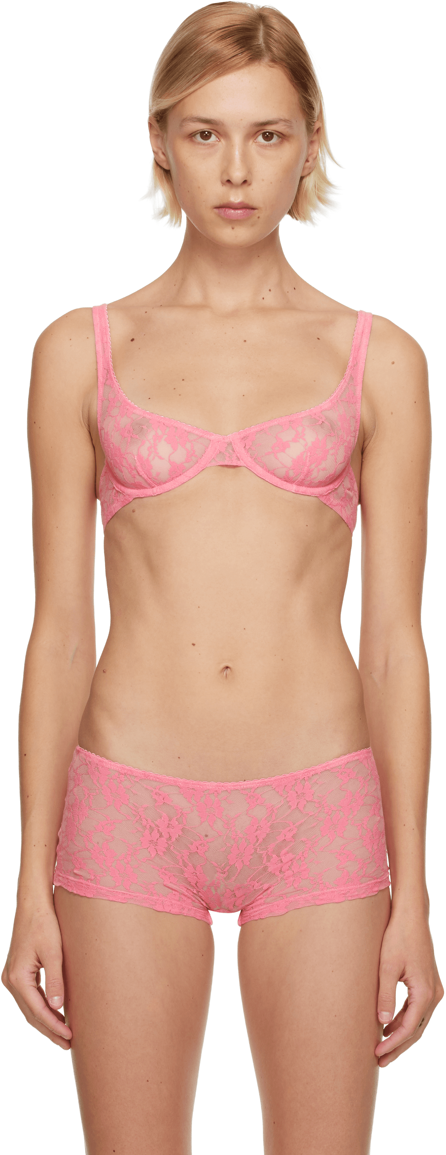 Pink Lace Shania Bra - Image 1