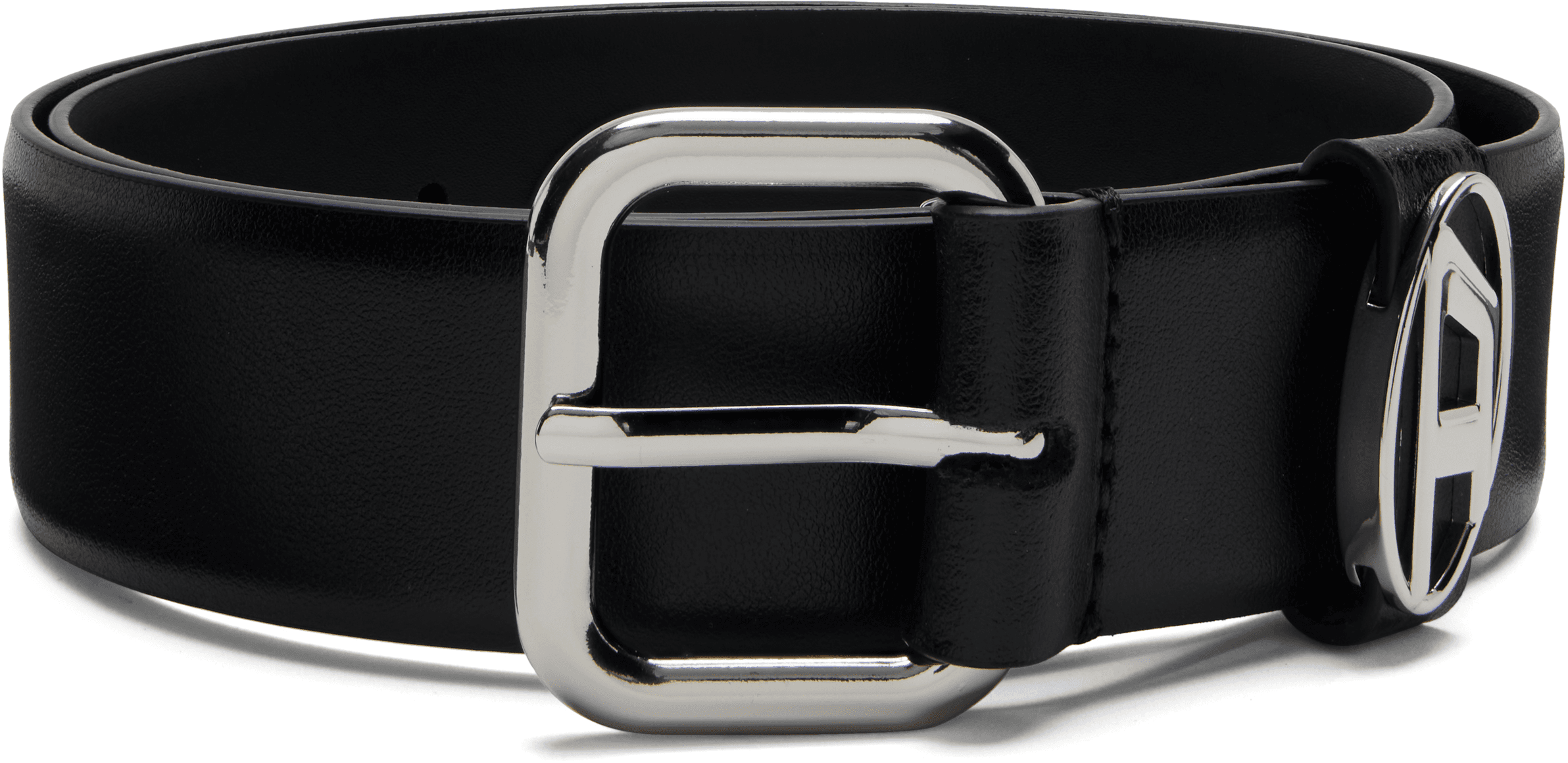 Black B-1dr Oval D Loop Belt - Image 1