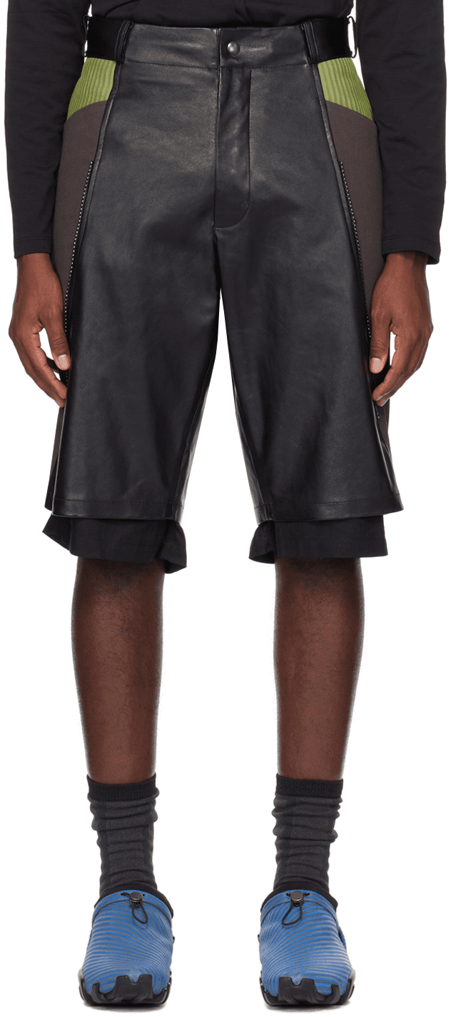 Black Kiko Kostadinov Edition Inayat Shorts - Image 1