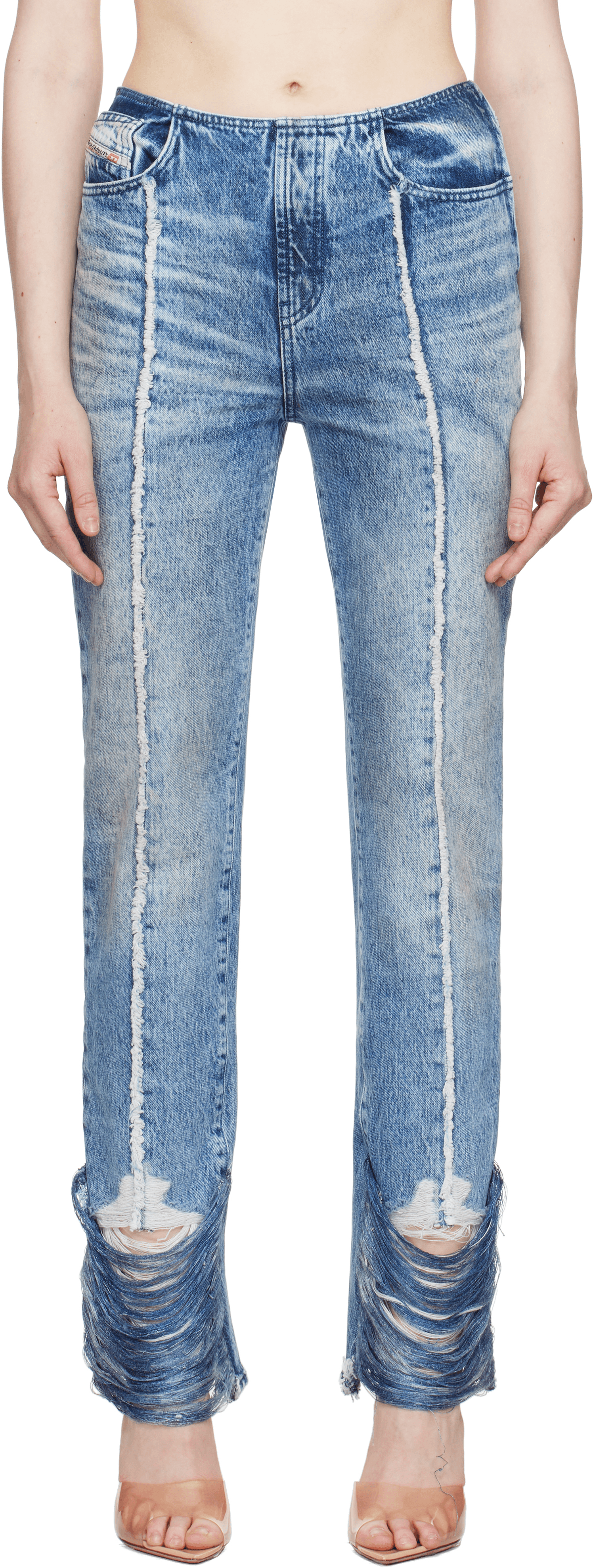 Blue D-Ginna-FSG Jeans - Image 1