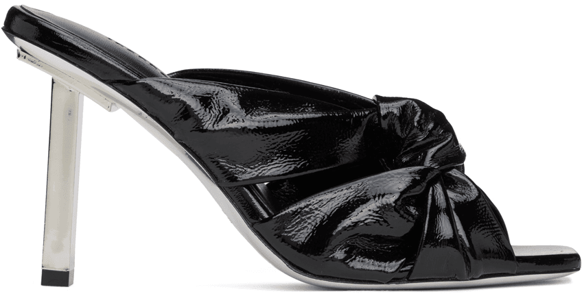 Black Rococo Sandals - Image 1