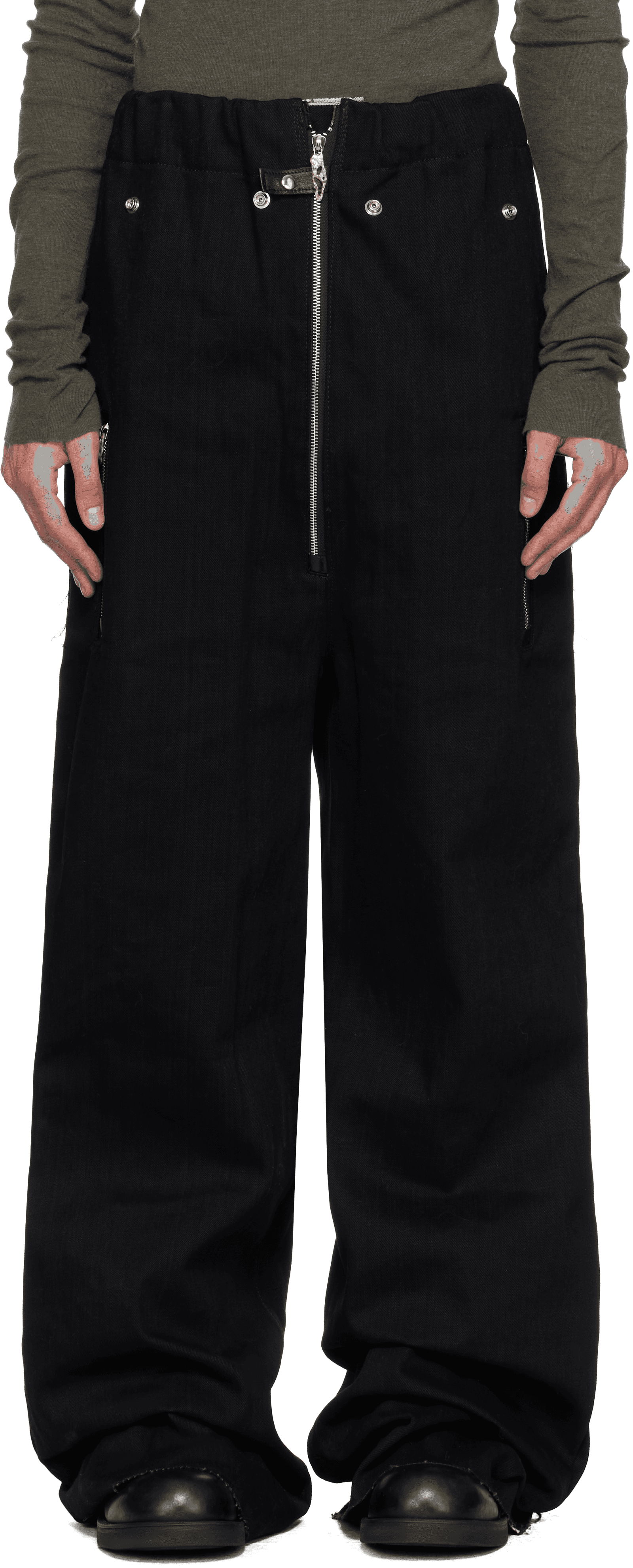 Black Palombaro Bottom Trousers - Image 1