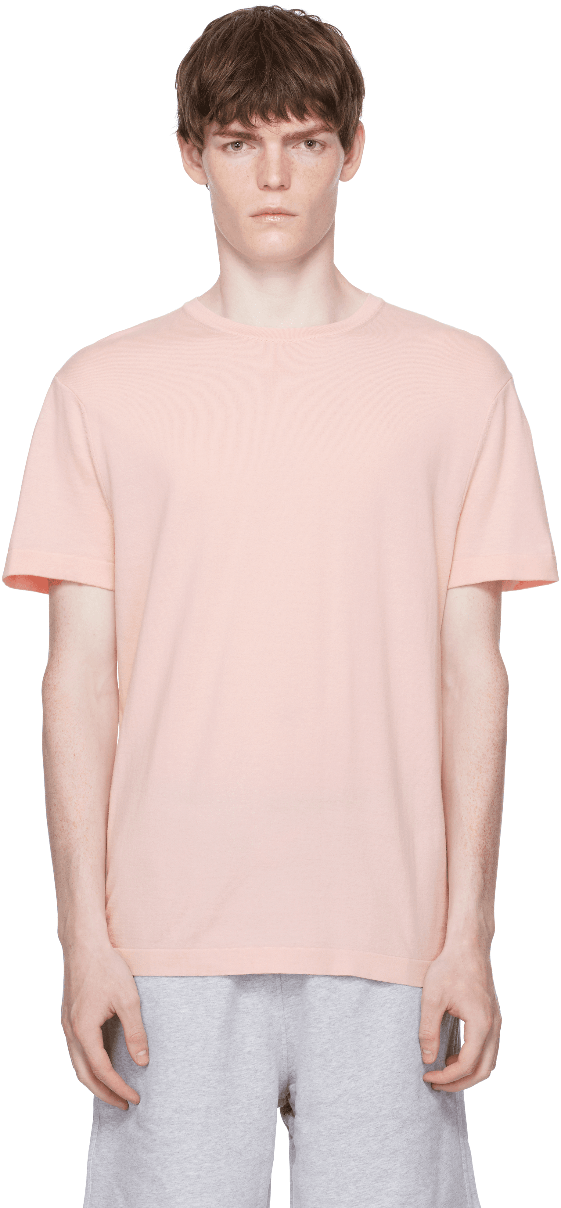 Pink BECKHAM Edition Knit Cotton Sweater - Image 1