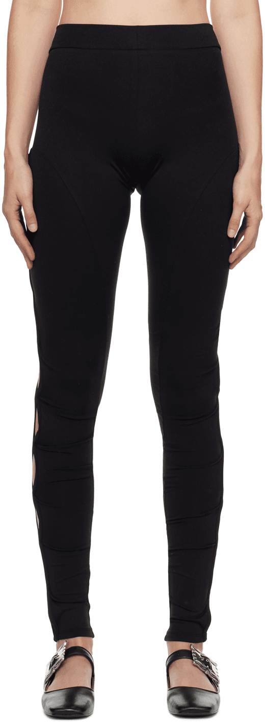 Black Vented Leggings - Image 1