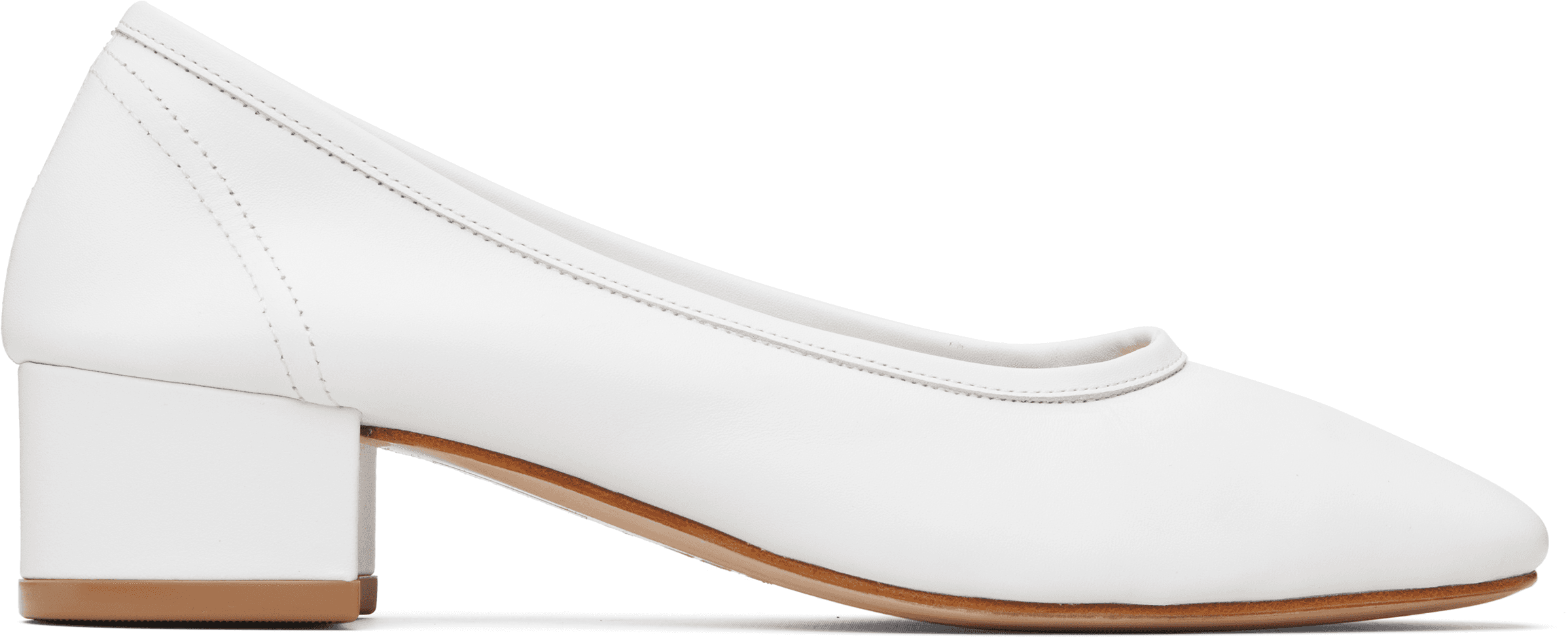 White Roberta Heels - Image 1