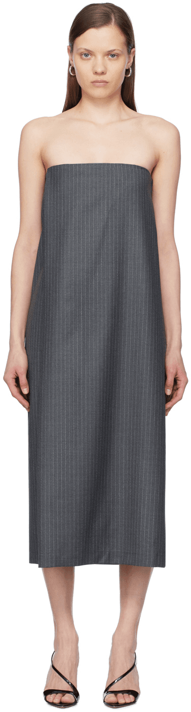 Gray Sidi Midi Dress - Image 1
