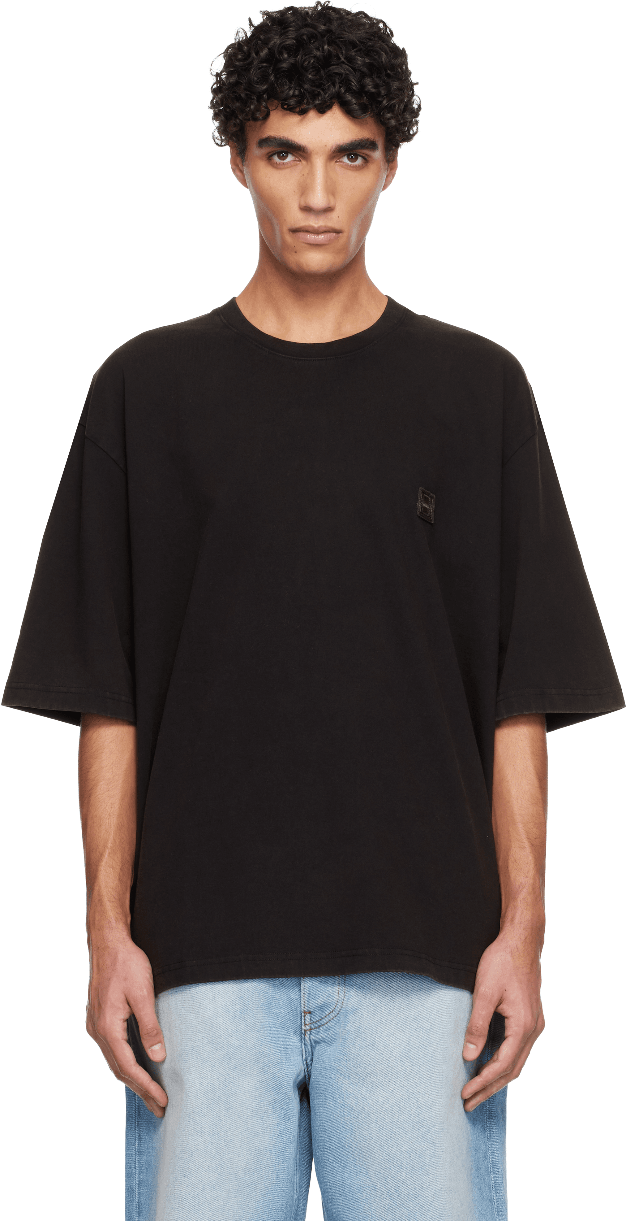 Black LP Graphic T-shirt - Image 1