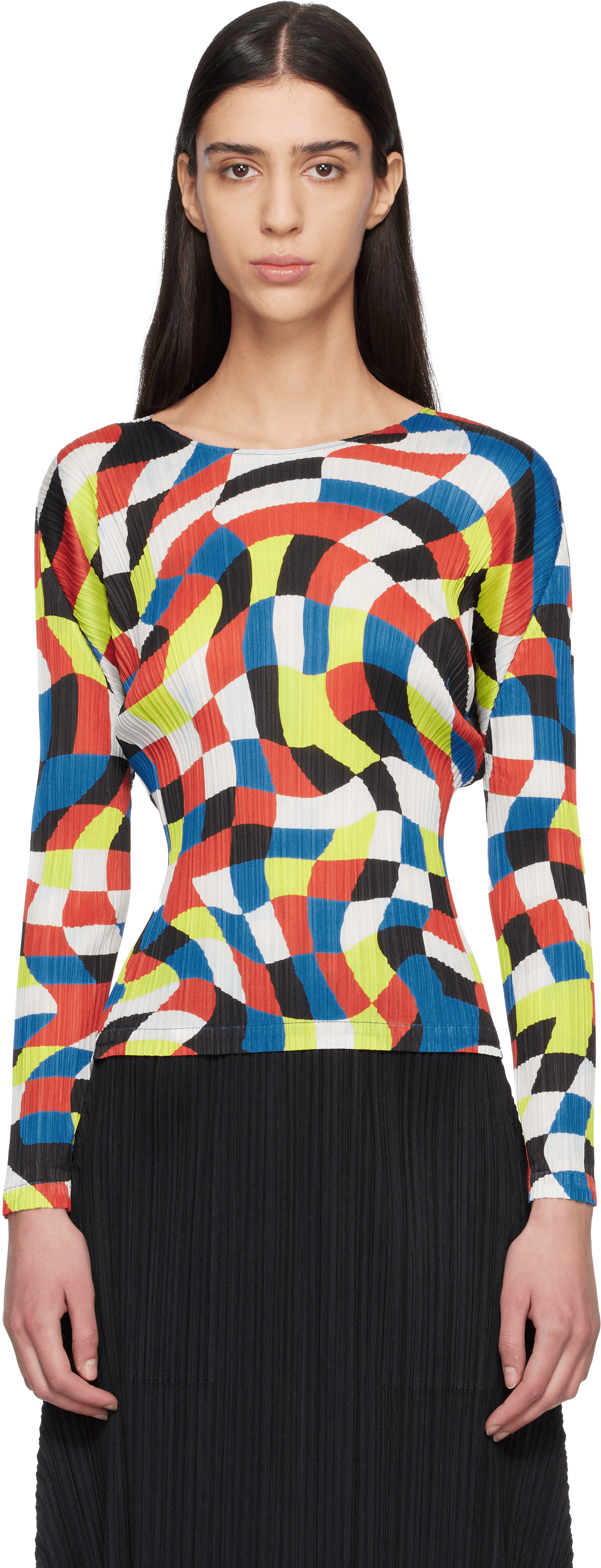 Multicolor Dancing Square Top - Image 1