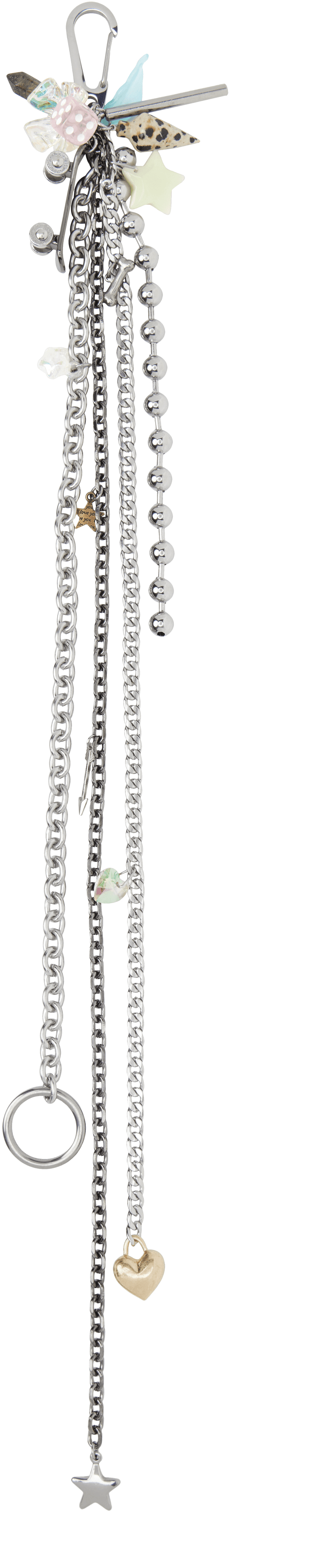 Silver Feisty Keychain - Image 1