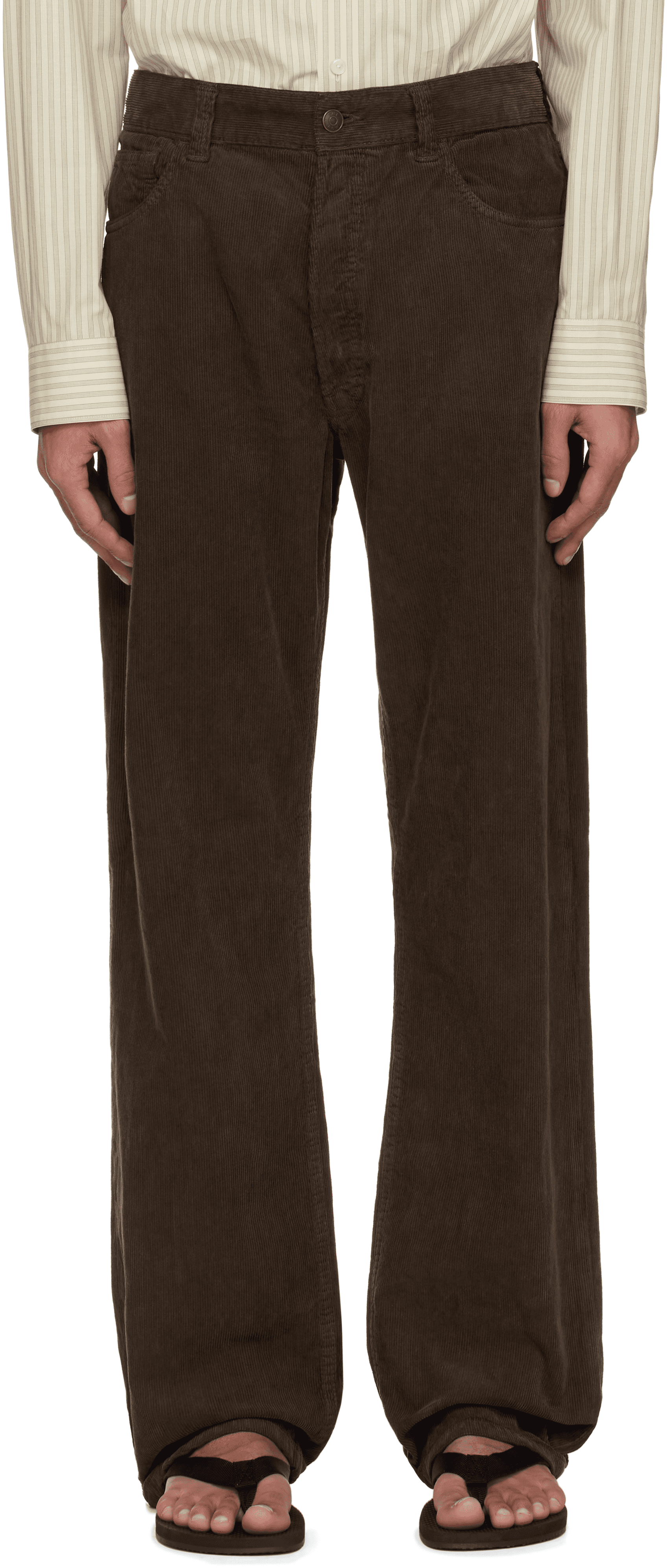 Brown Burt Trousers - Image 1