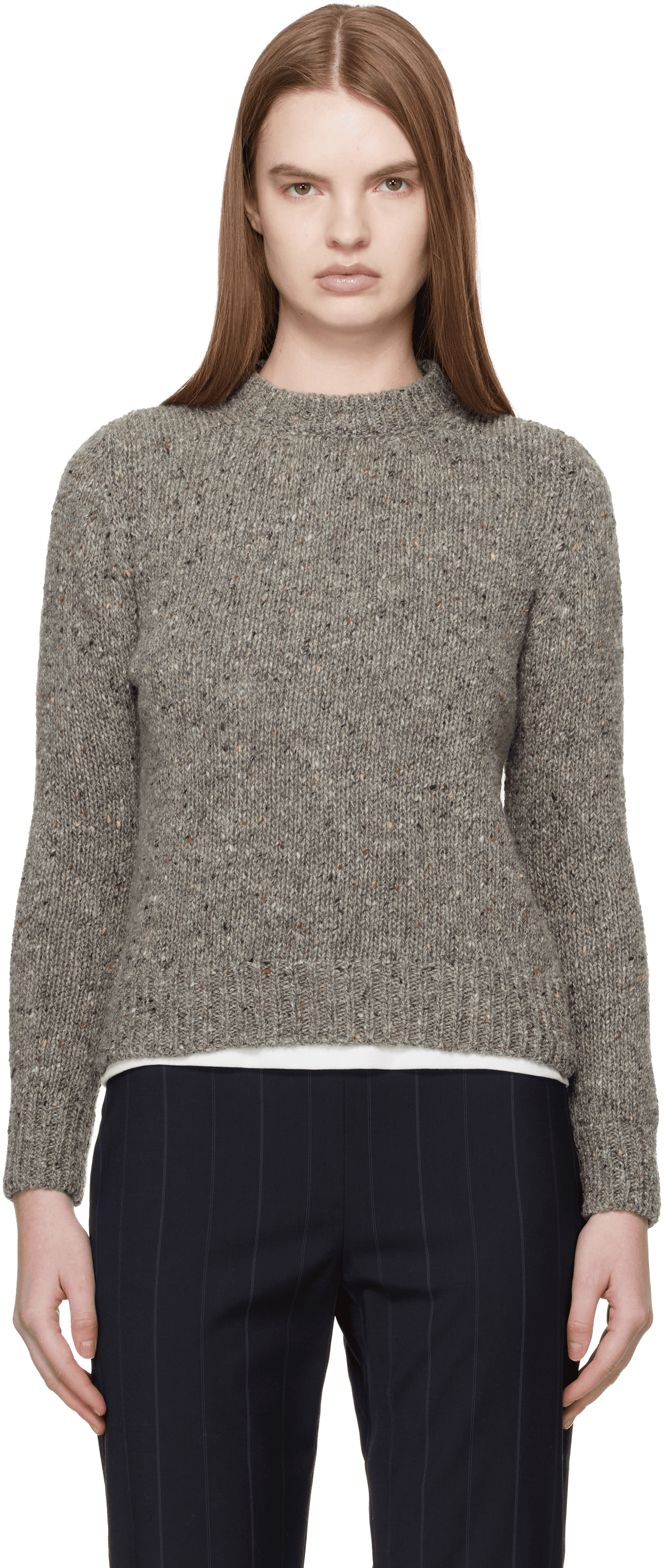 Gray Arden Donegal Sweater - Image 1