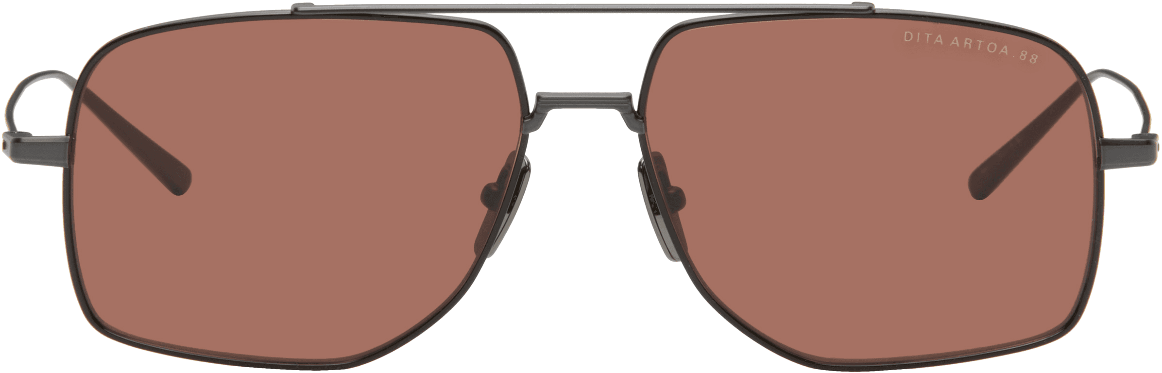 Black & Red ARTOA.88 Sunglasses - Image 1