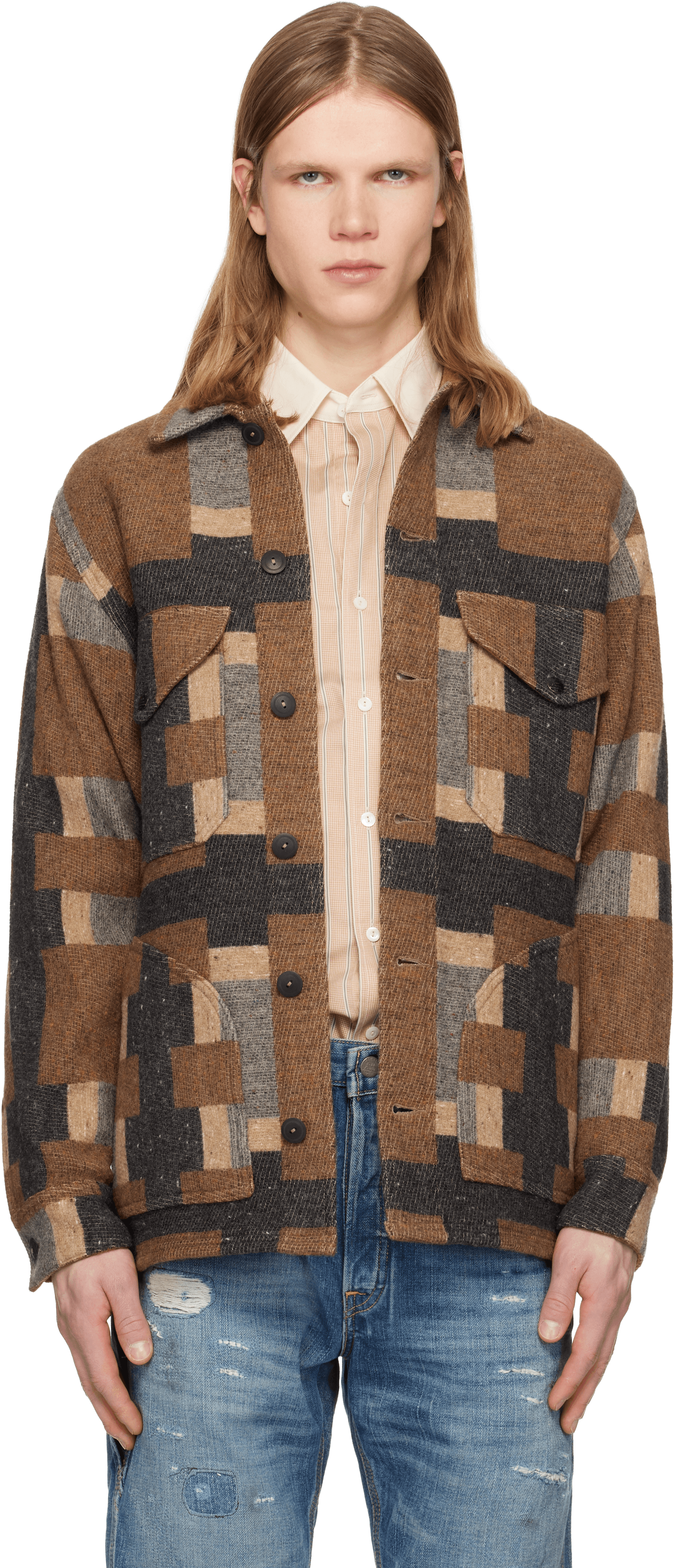 Brown Ashford Shirt Jacket - Image 1
