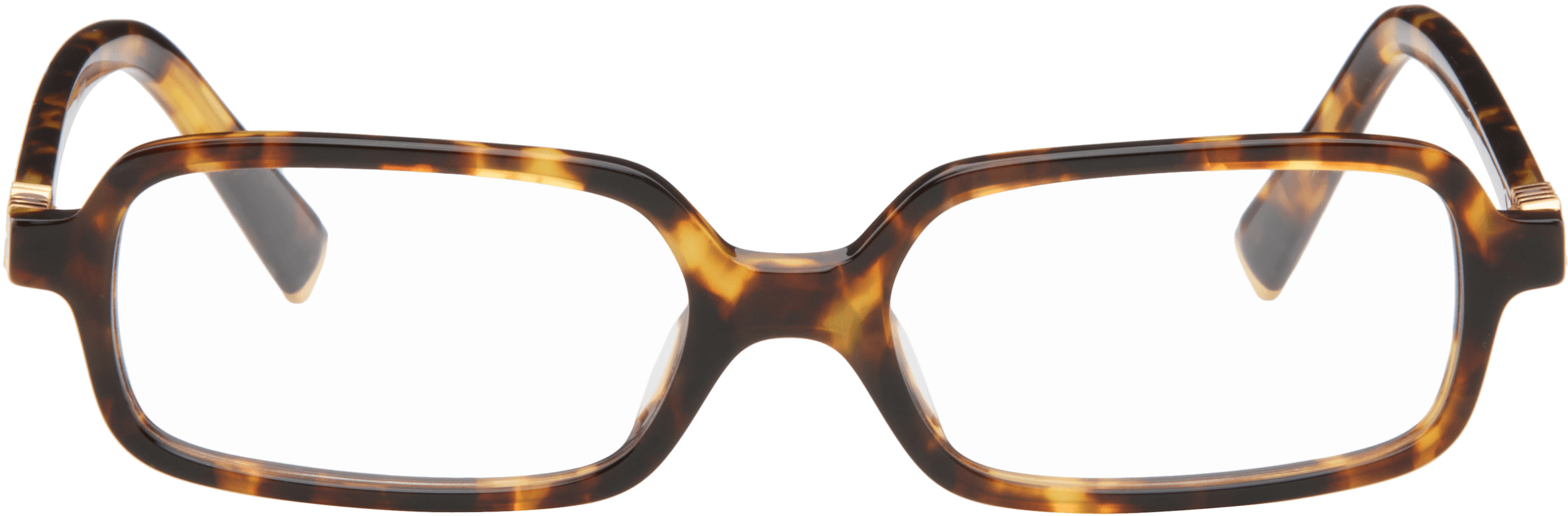 Brown Rectangle Glasses - Image 1