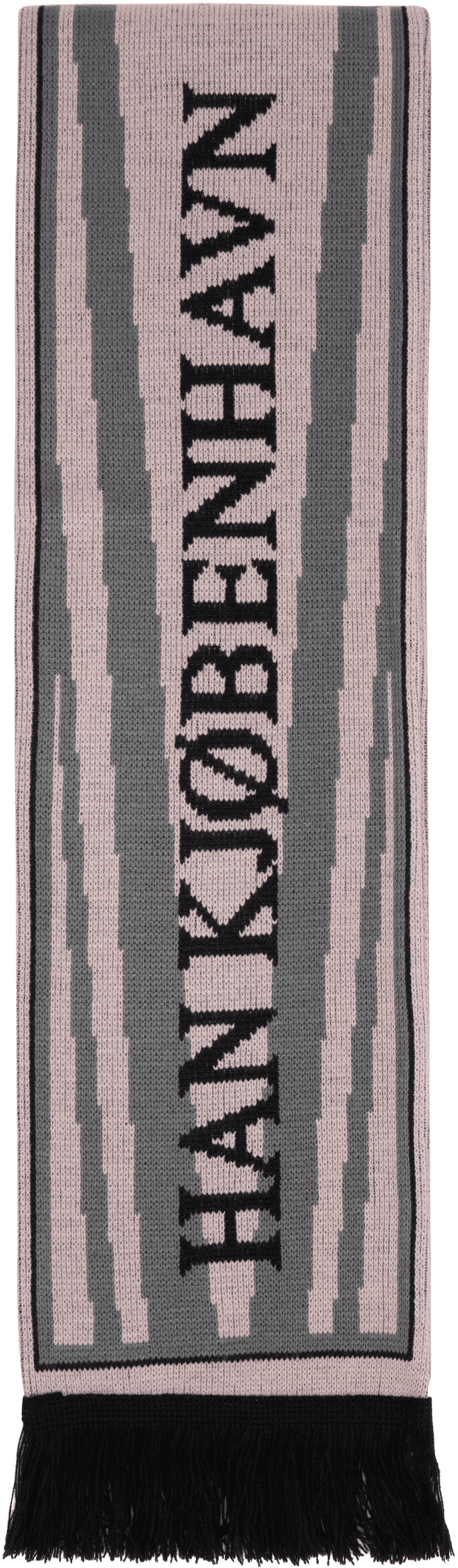 Pink & Black HK Football Scarf - Image 1