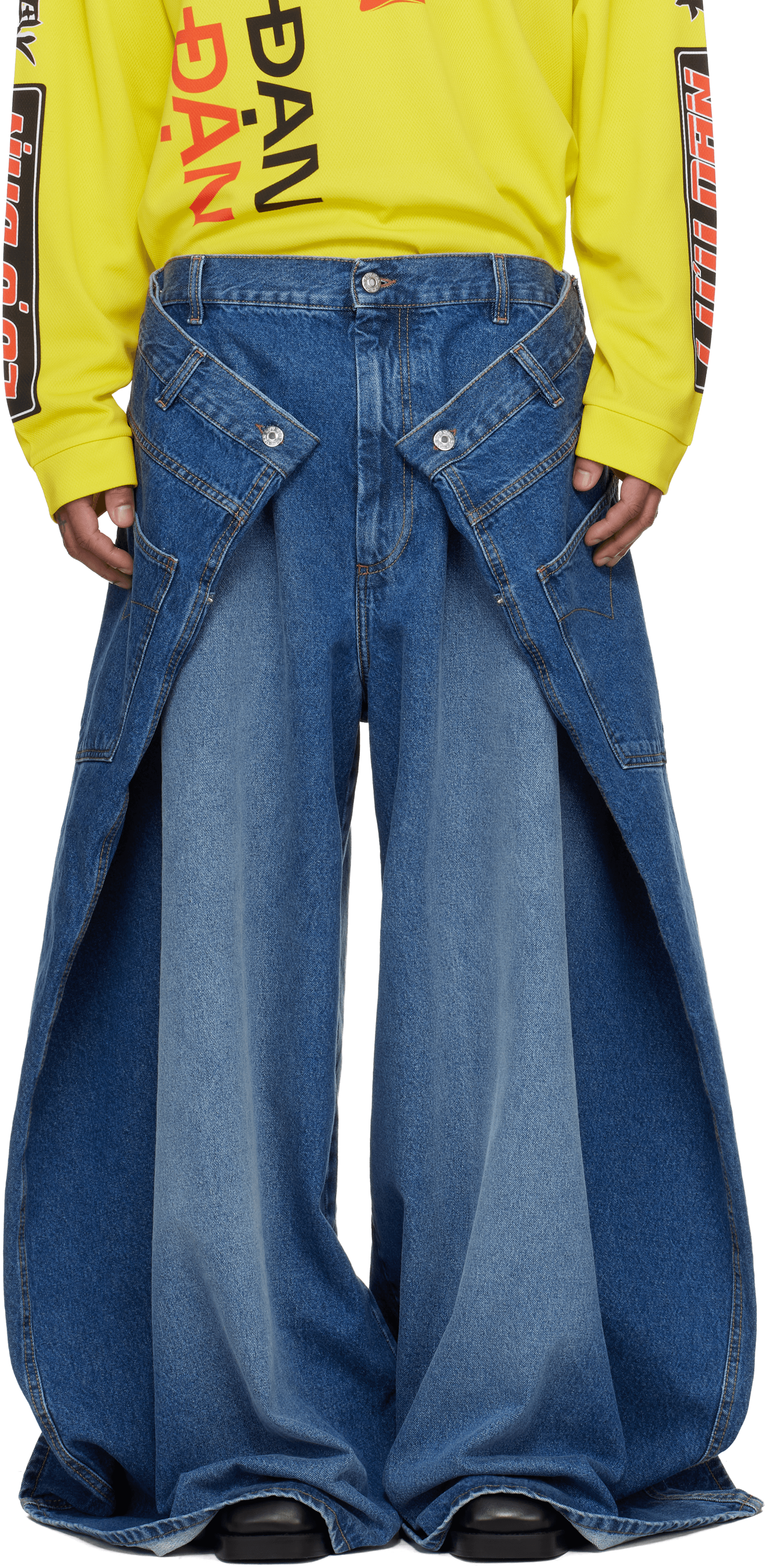Blue Maxi x Maxi x Maxi Jeans - Image 1