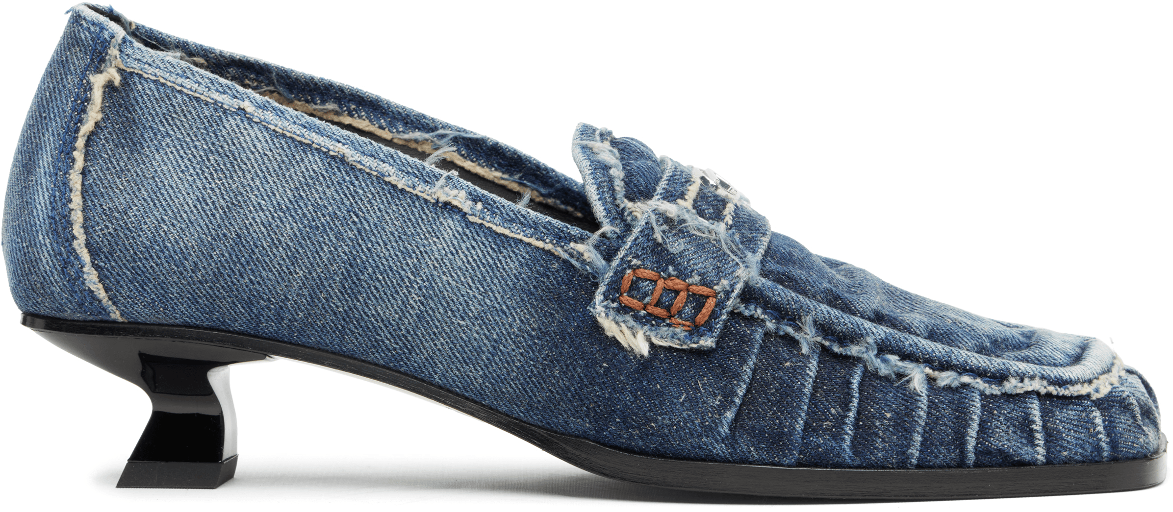 Blue D-Amber Moc 30 Heels - Image 1