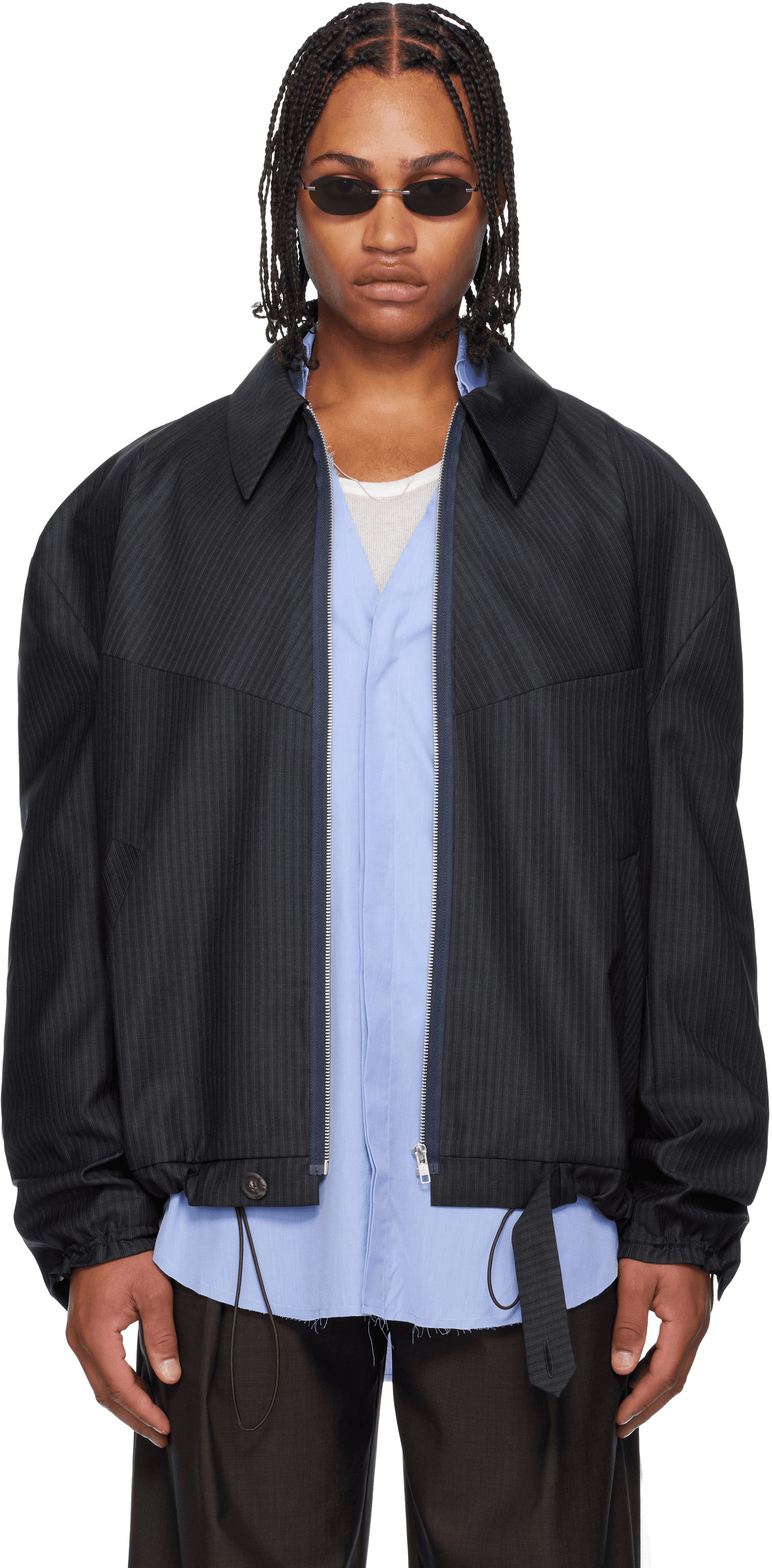 Gray Tracksuit Jacket - Image 1