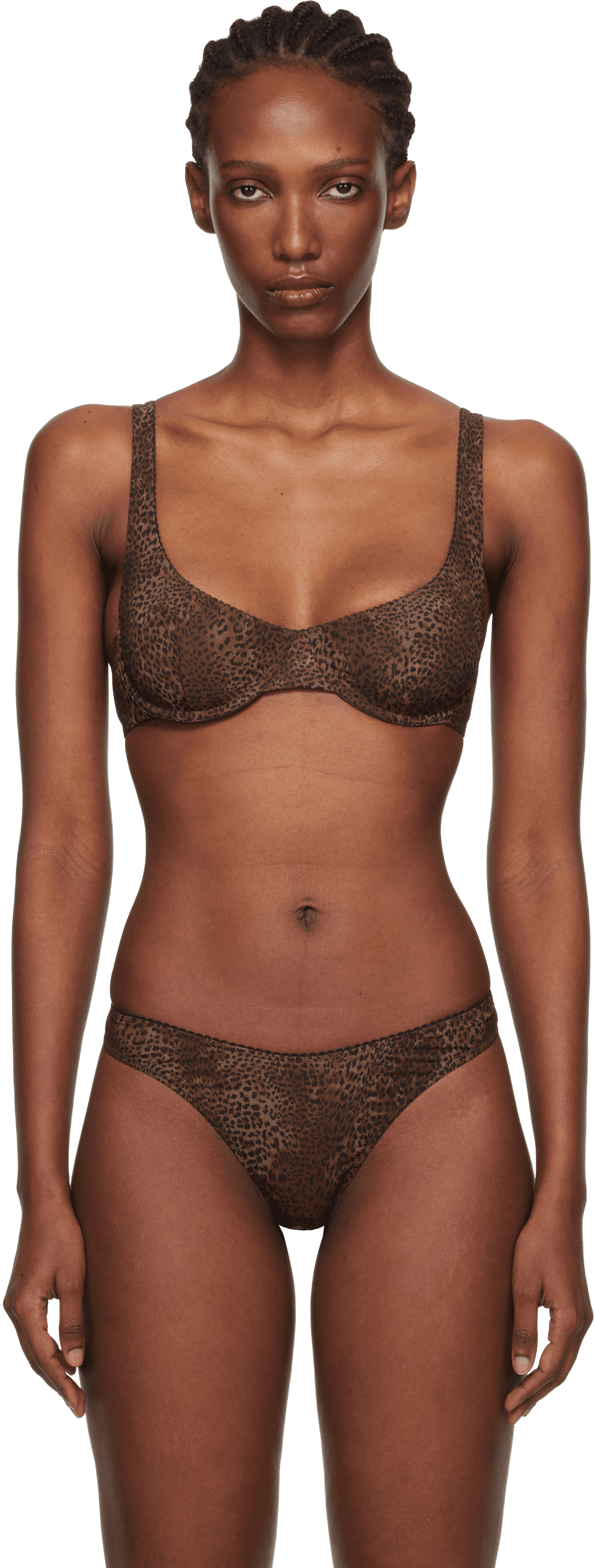 Brown Leopard Shania Thong - Image 1