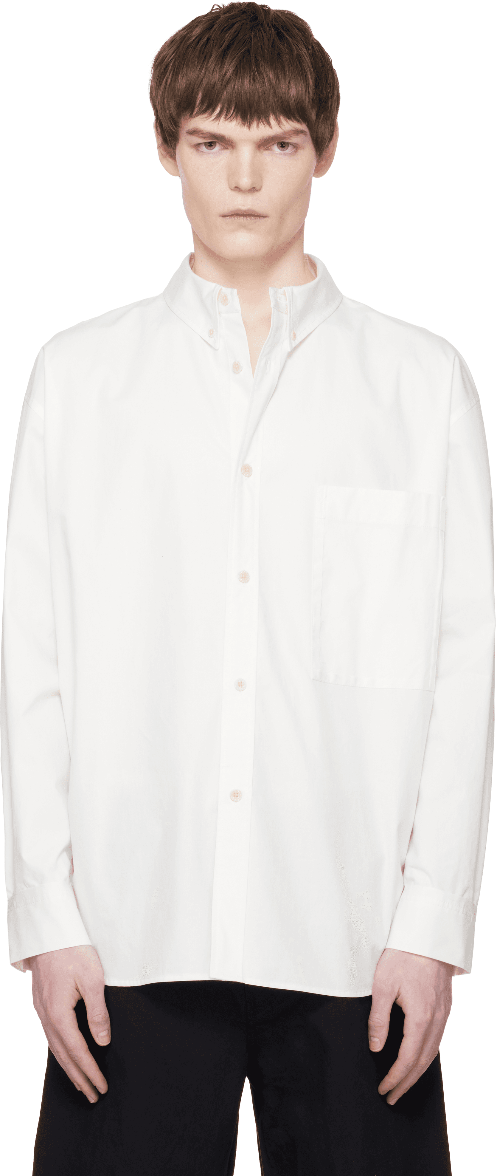 Off-White Deconstructed Pocket Shirt - Image 1