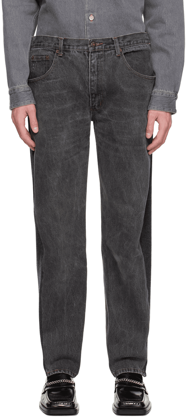 Gray Jeansfront Lounge Pants - Image 1