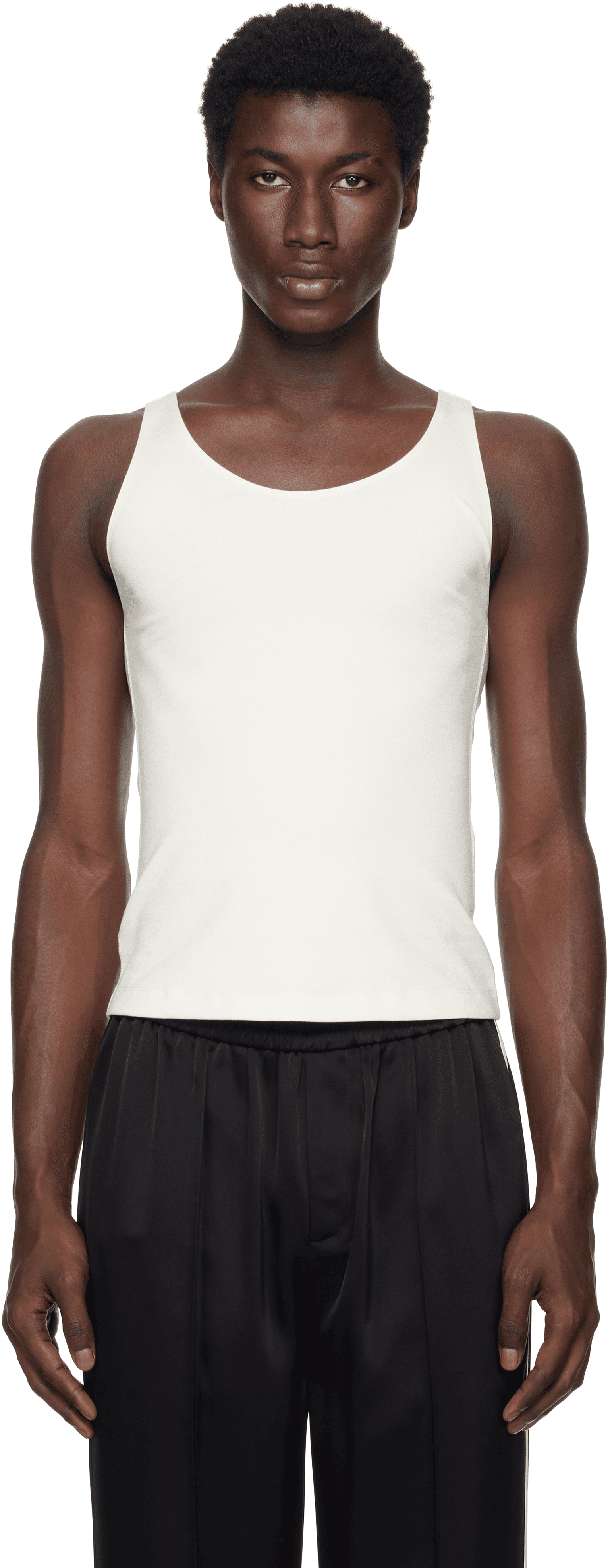 Off-White Han Open Back Tank Top - Image 1