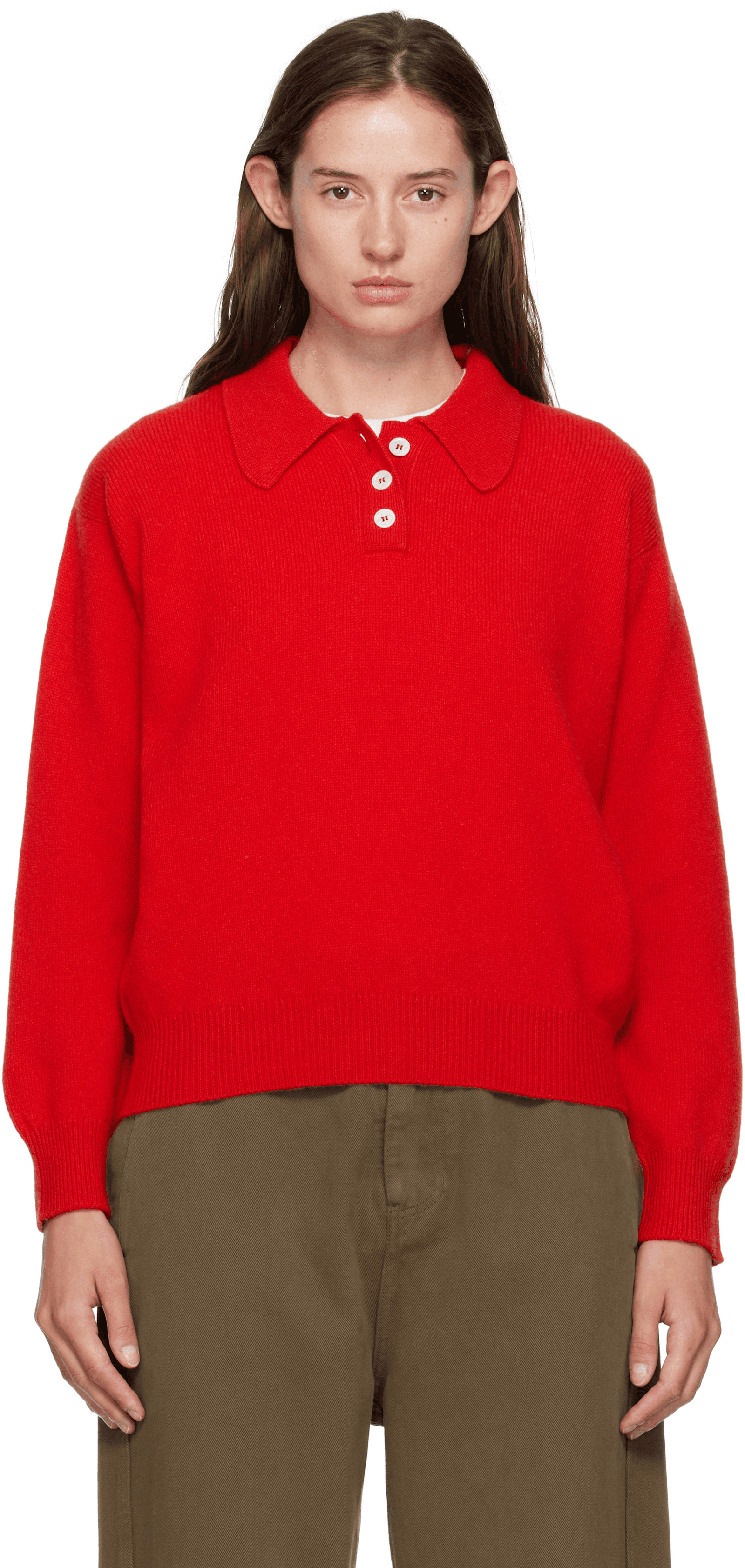 Red Edith Polo - Image 1
