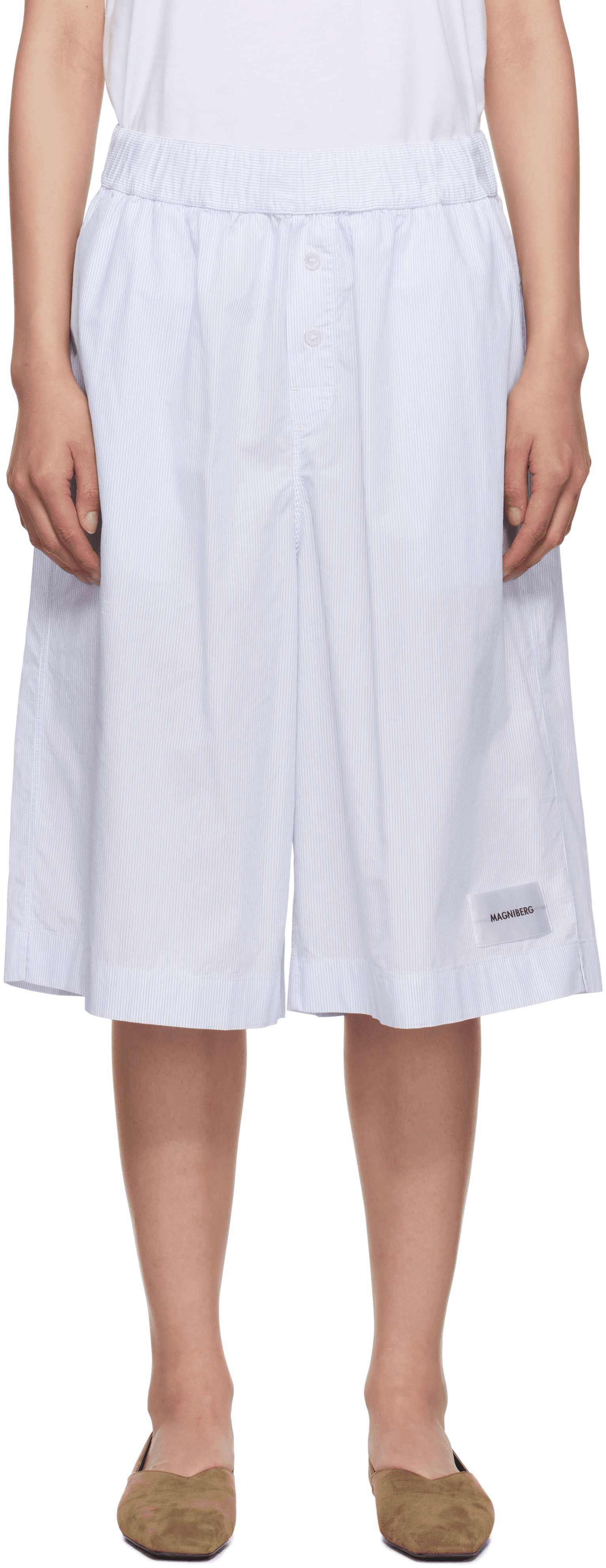 Blue Night Pyjama Shorts - Image 1