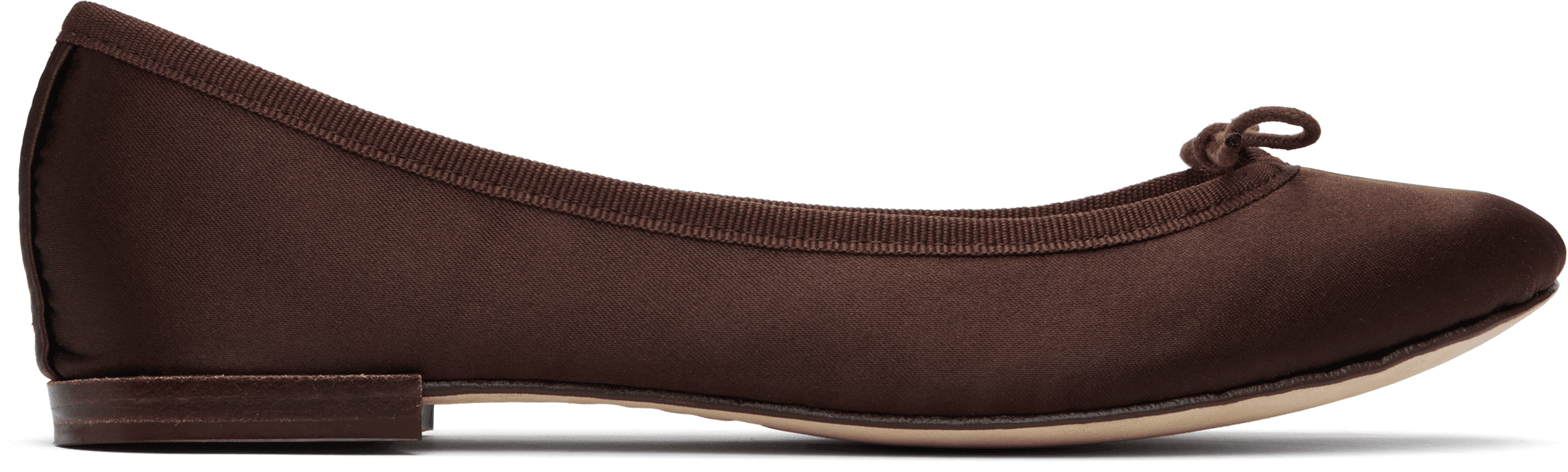 SSENSE Exclusive Brown Cendrillon Ballerina Flats - Image 1