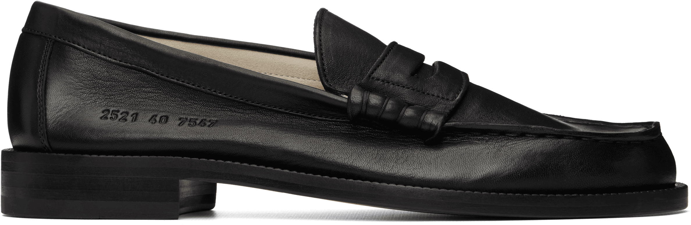 Black Soft Loafers - Image 1