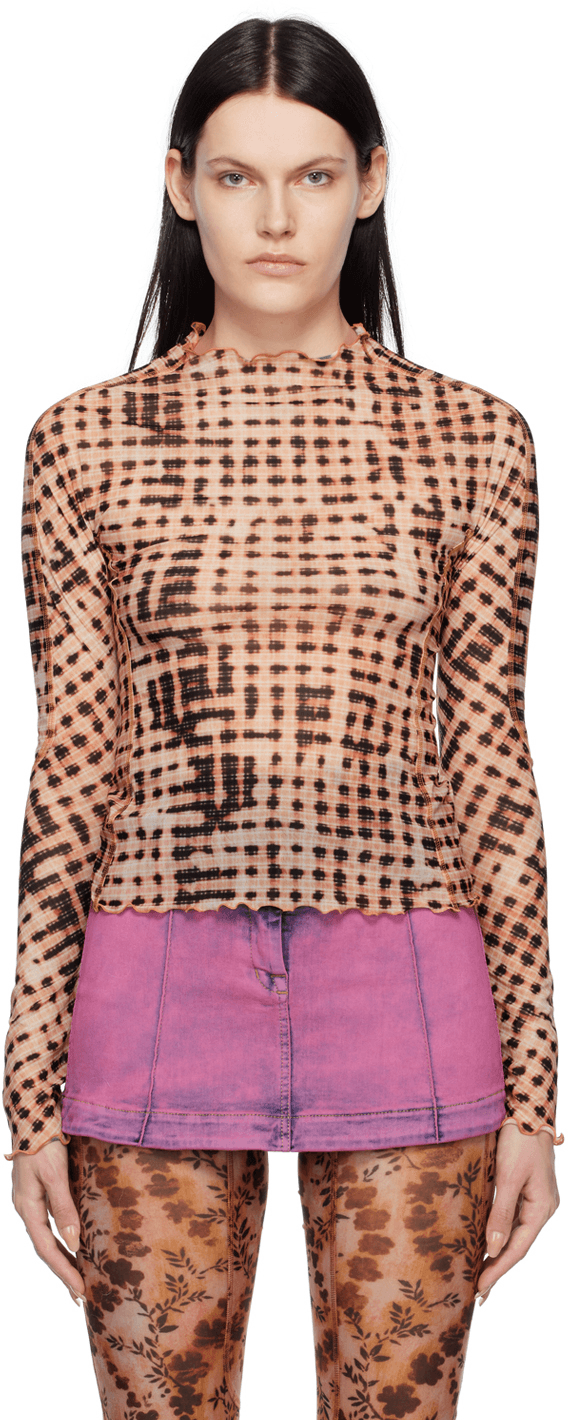 SSENSE Exclusive Pink Halcyon Blouse - Image 1