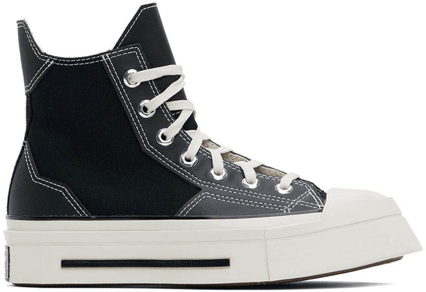 Black Chuck 70 De Luxe Squared High Top Sneakers - Image 1