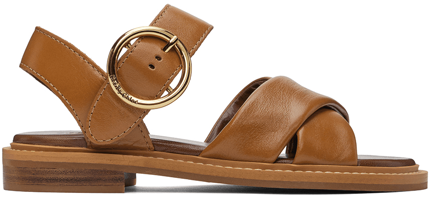 Tan Lyna Sandals - Image 1