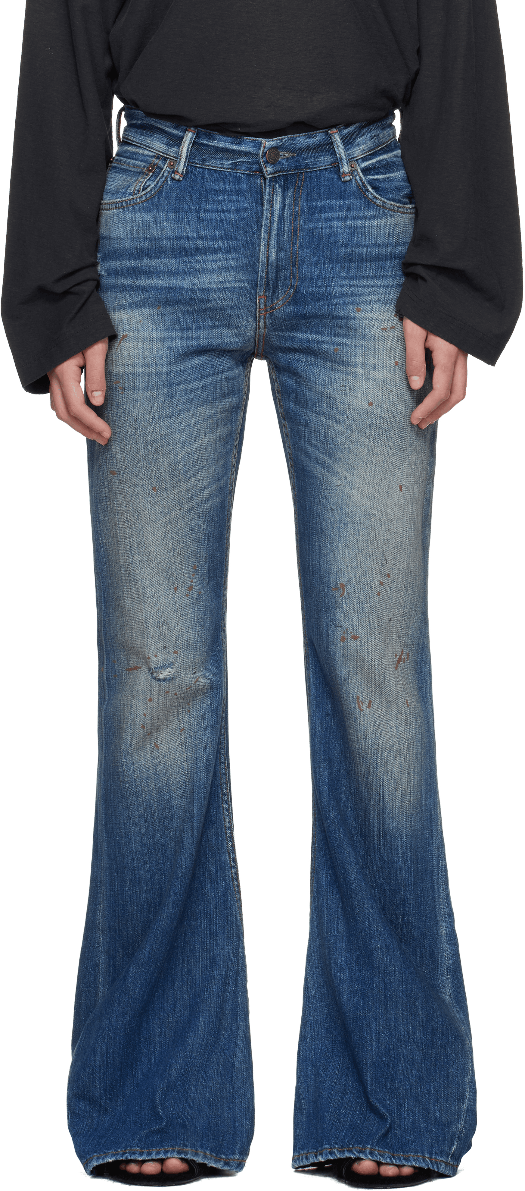 Blue 2025F Fitted Jeans - Image 1