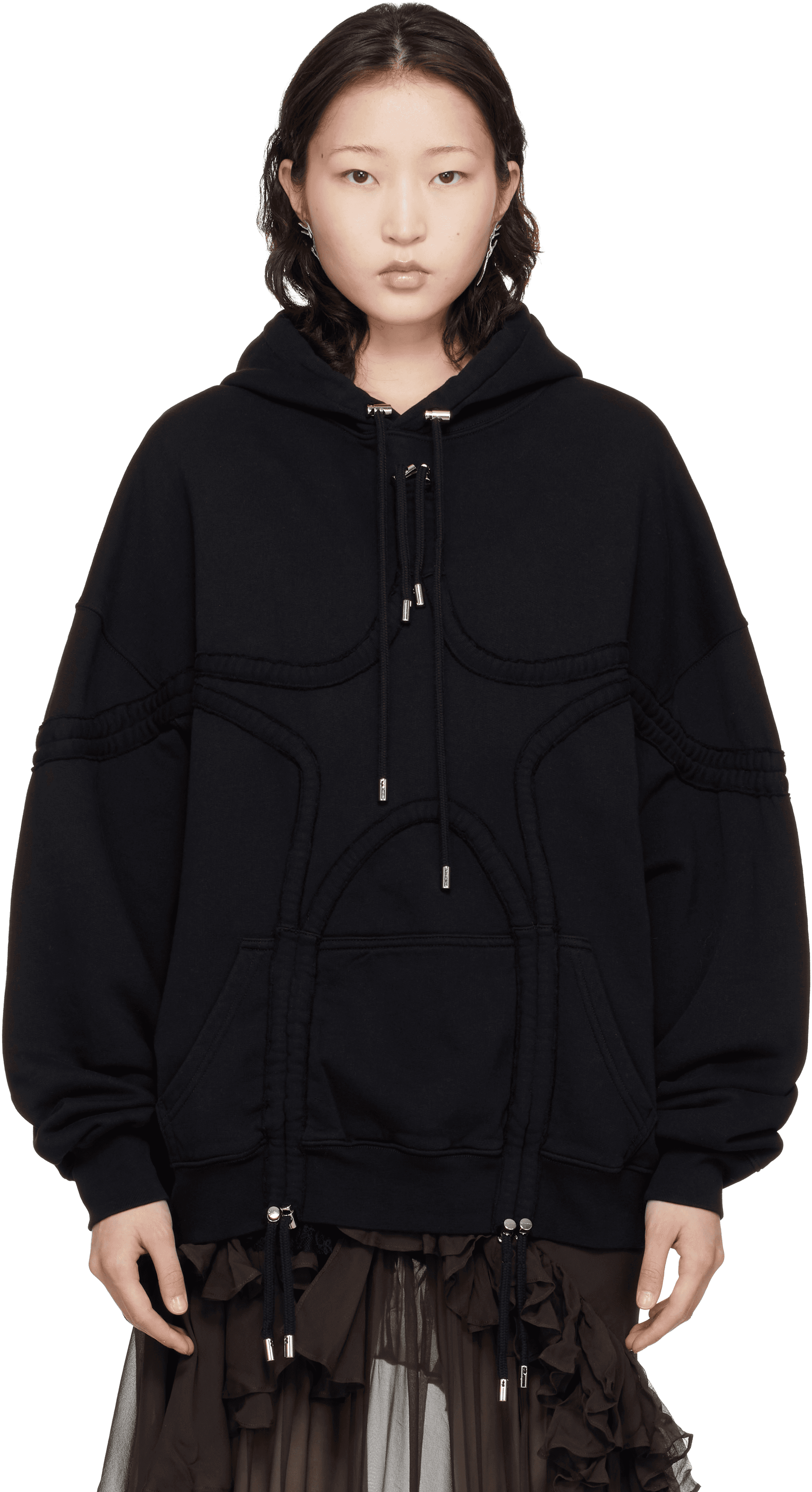 Black Star Hoodie - Image 1