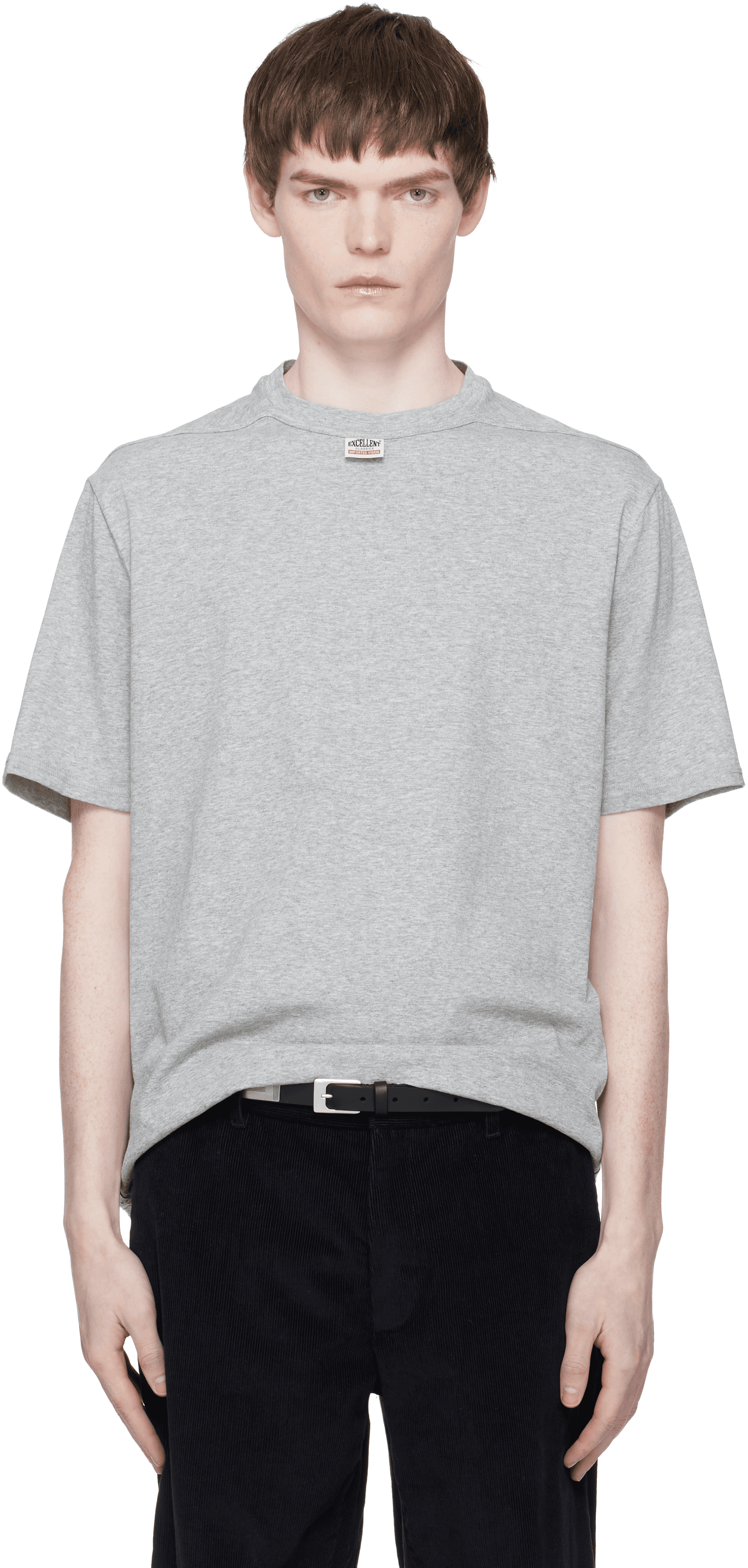 Gray Reversed T-shirt - Image 1