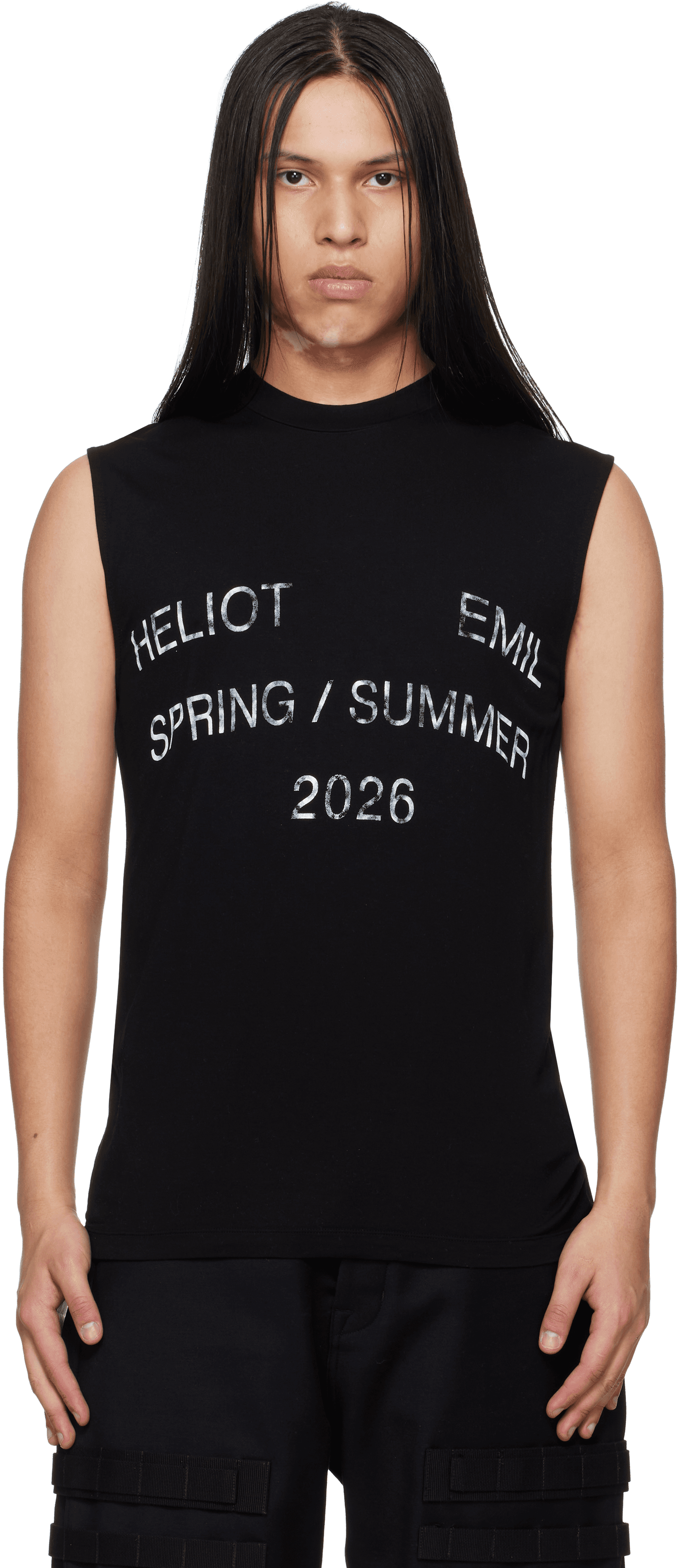 Black Overo Tank Top - Image 1
