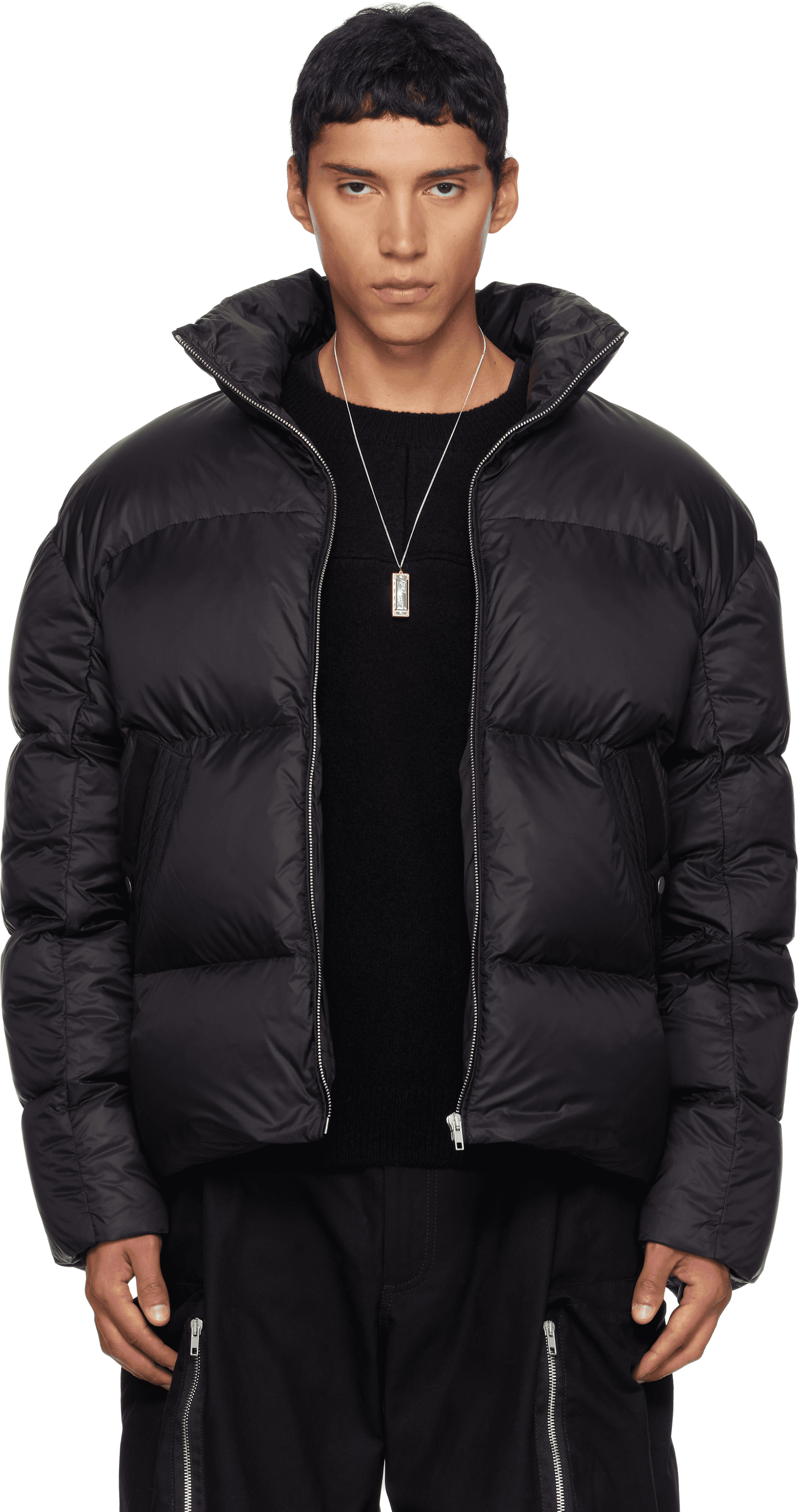 Black Dune Down Jacket - Image 1