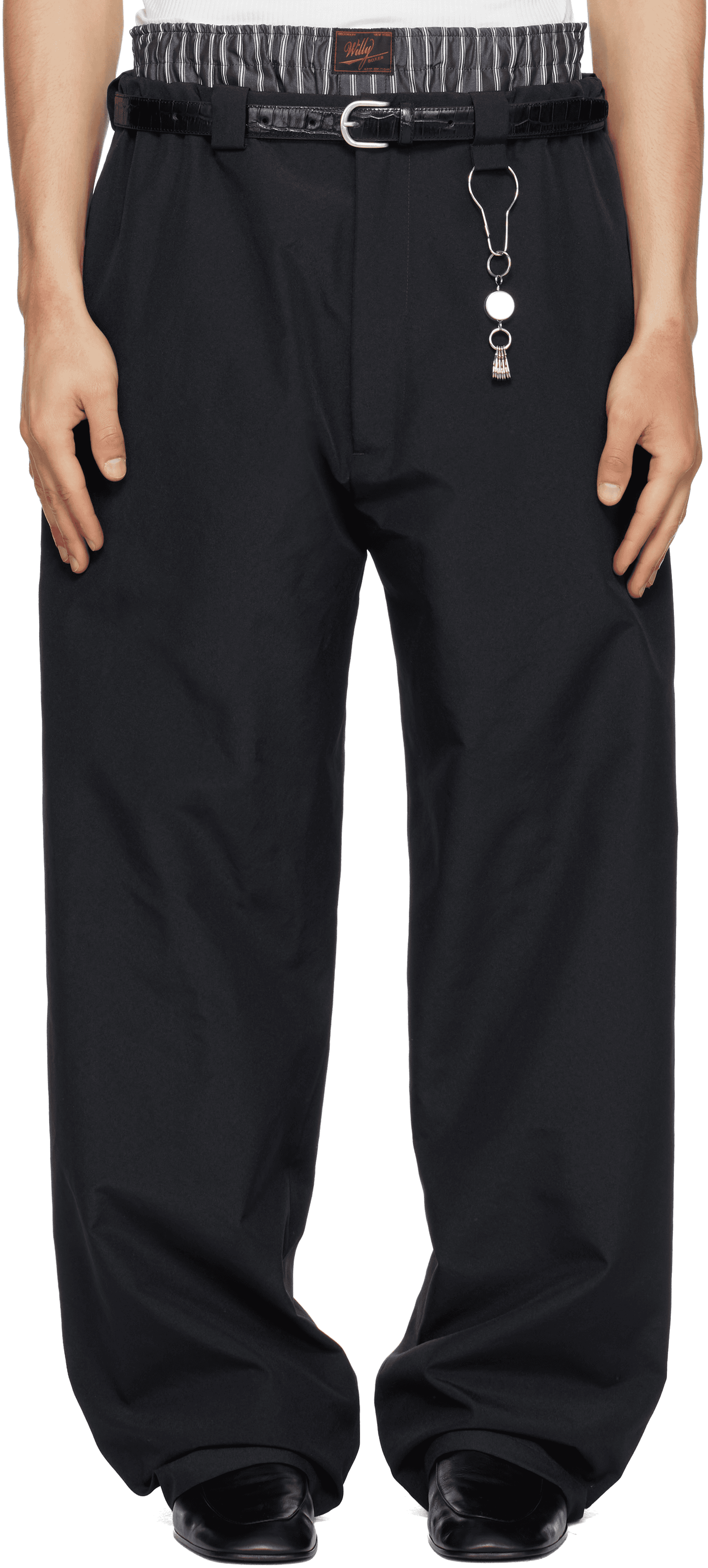 Black Toluca Trousers - Image 1