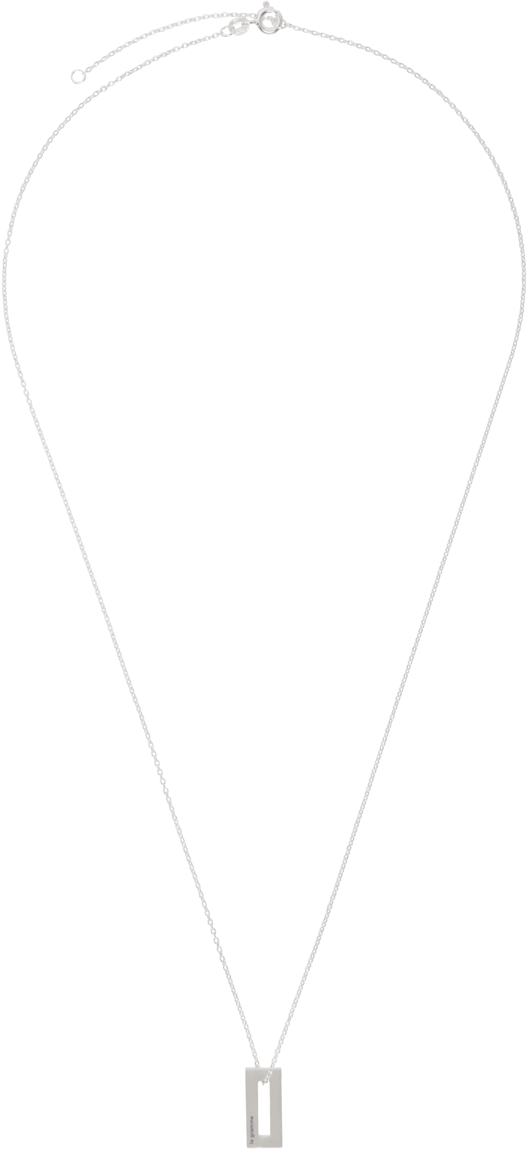 Rectangle 'le 1.5g' Necklace - Image 1