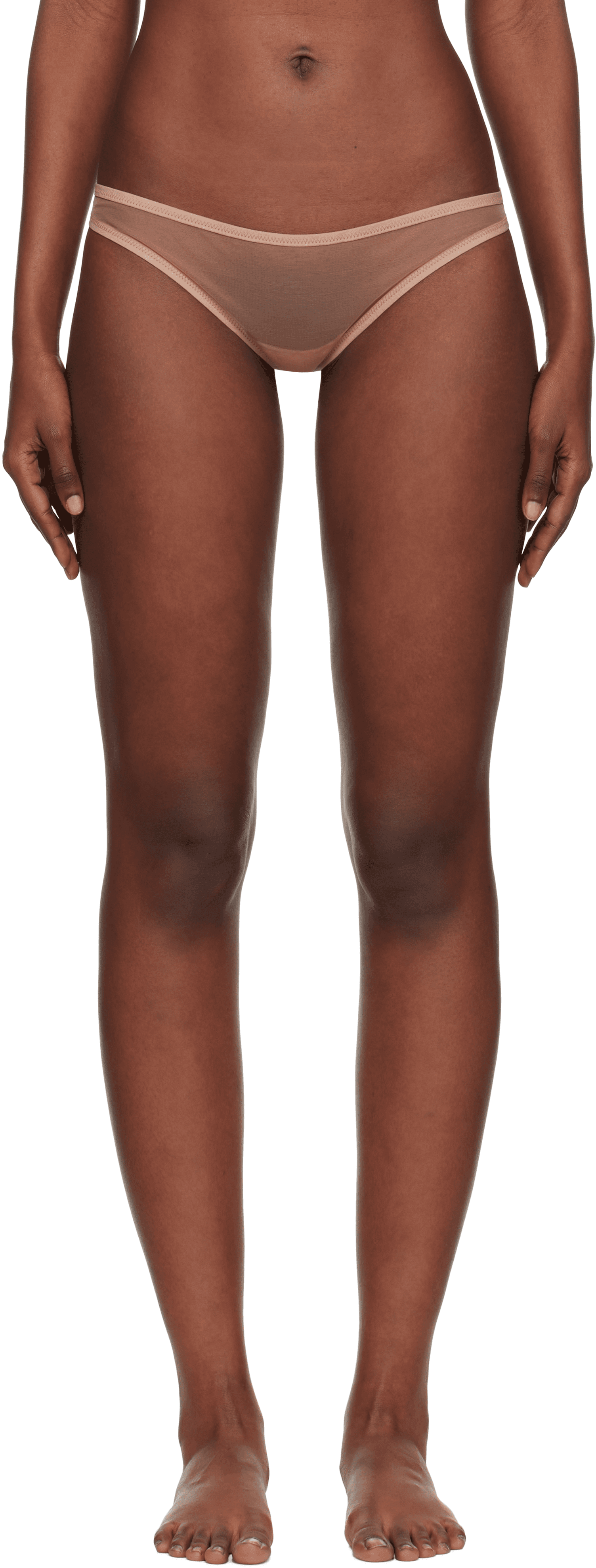 Beige Jeanne Briefs - Image 1