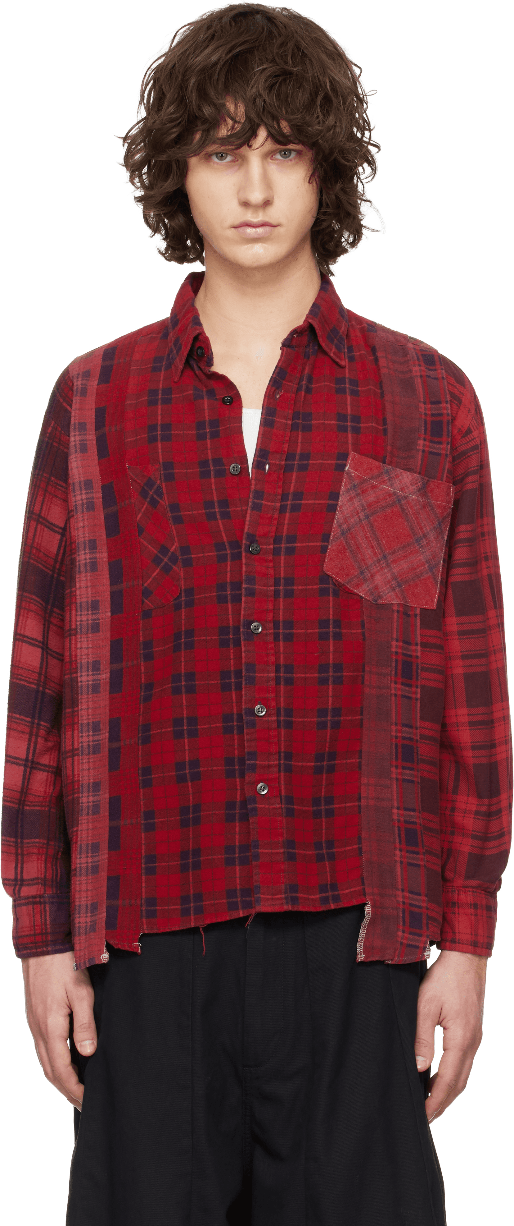 Red Flannel 7 Cuts Shirt - Image 1