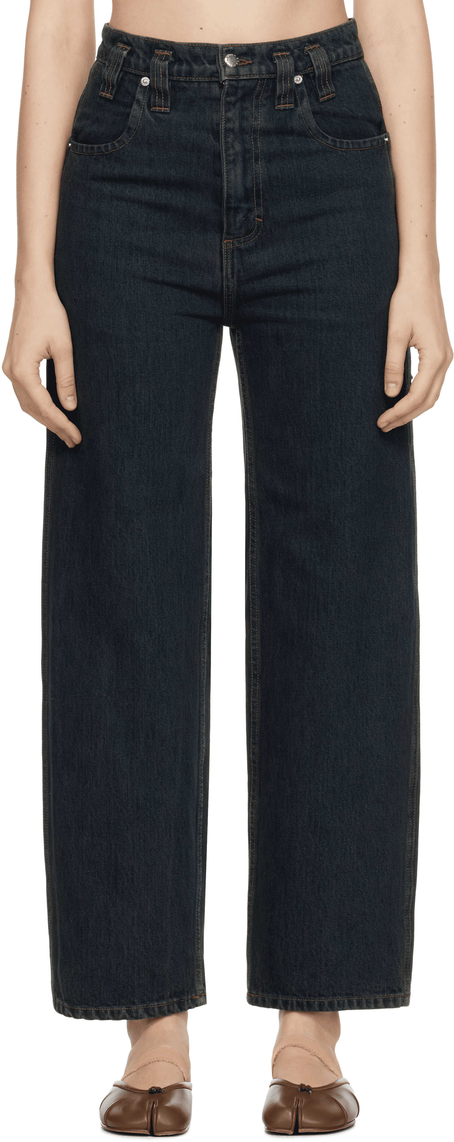 Blue Baggy Jeans - Image 1